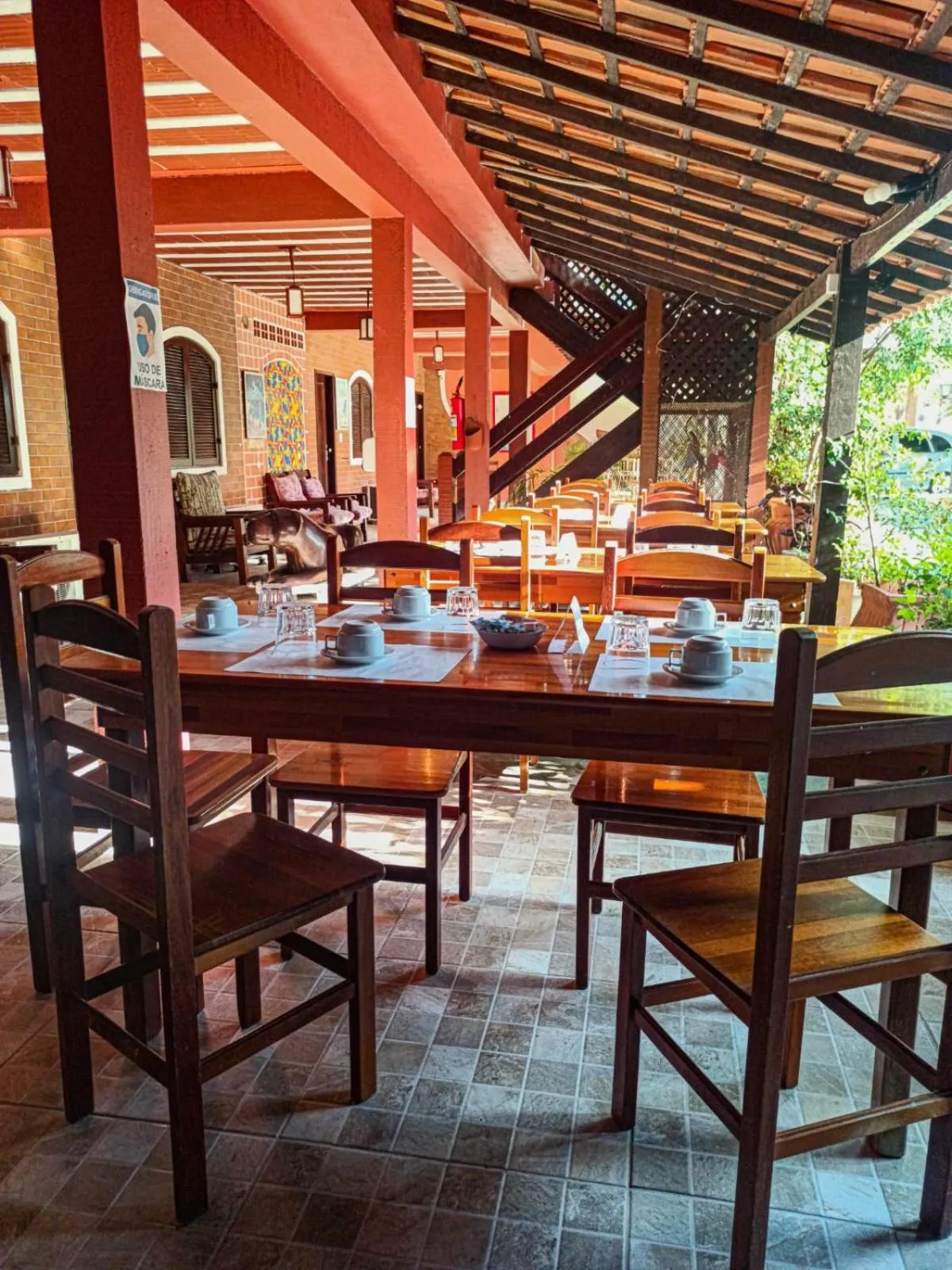 Breakfast in Pousada Porto Praia