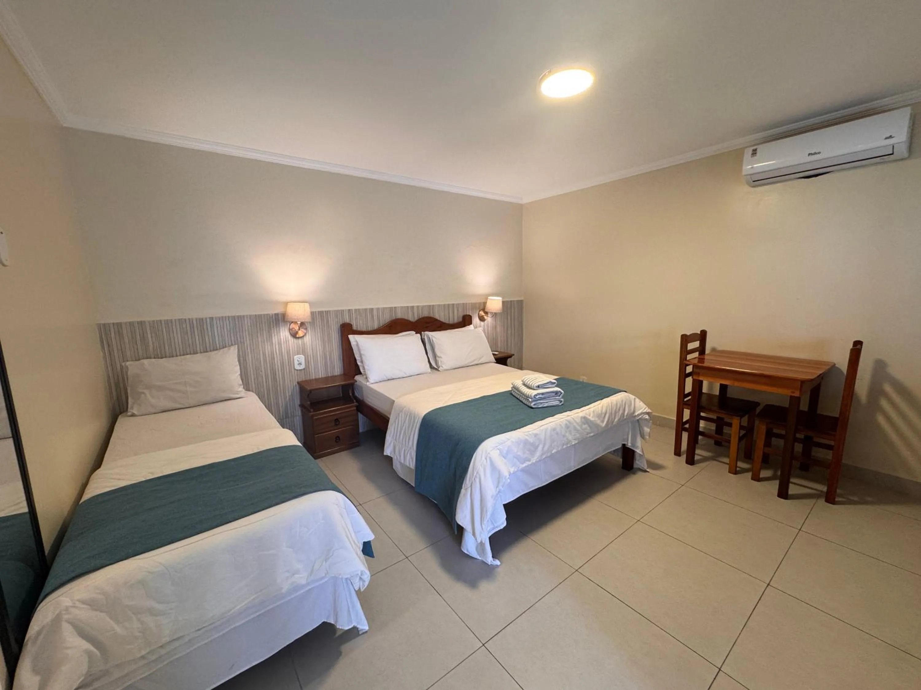 Bed in Pousada Porto Praia