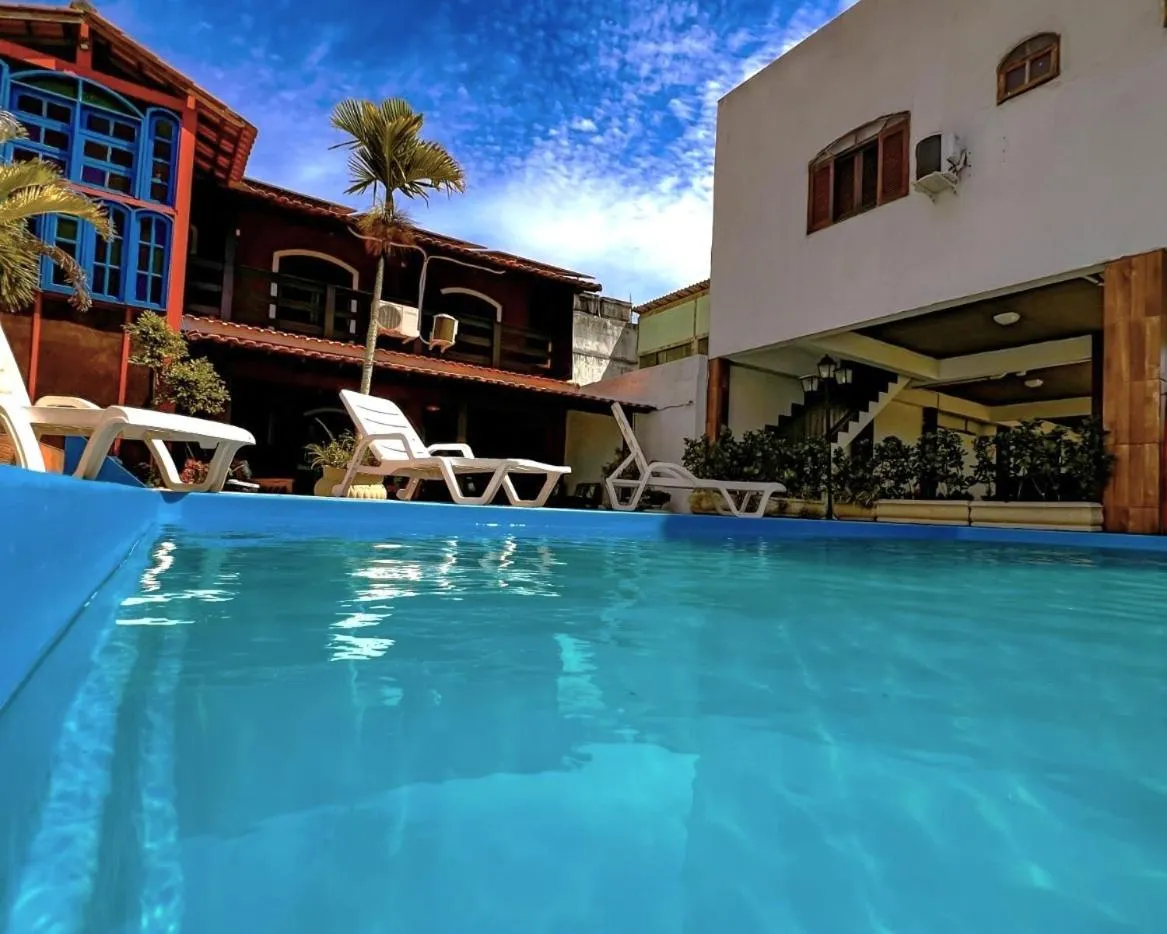 Swimming pool in Pousada Porto Praia