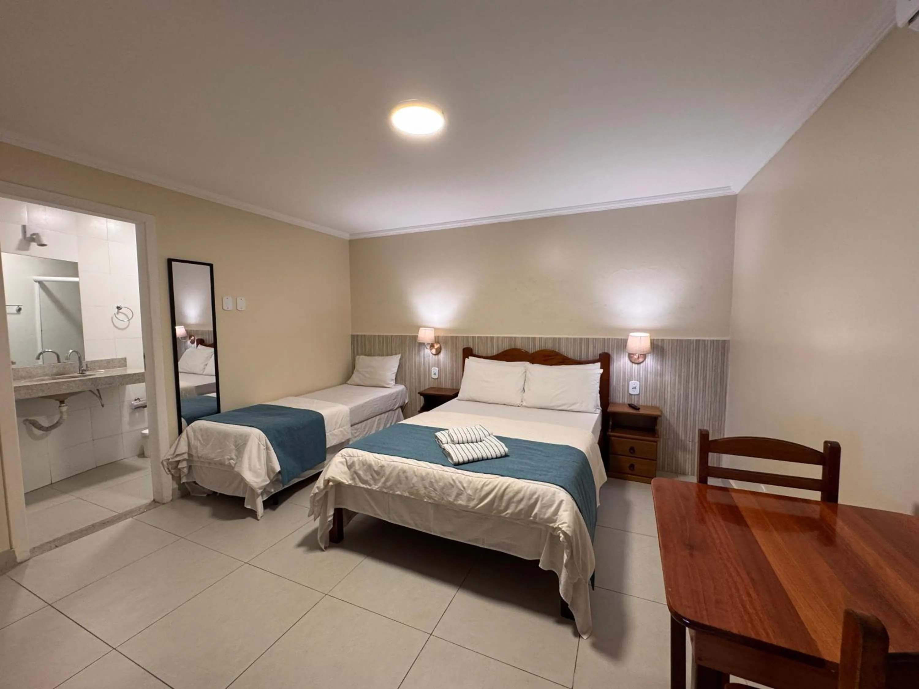 Bed in Pousada Porto Praia