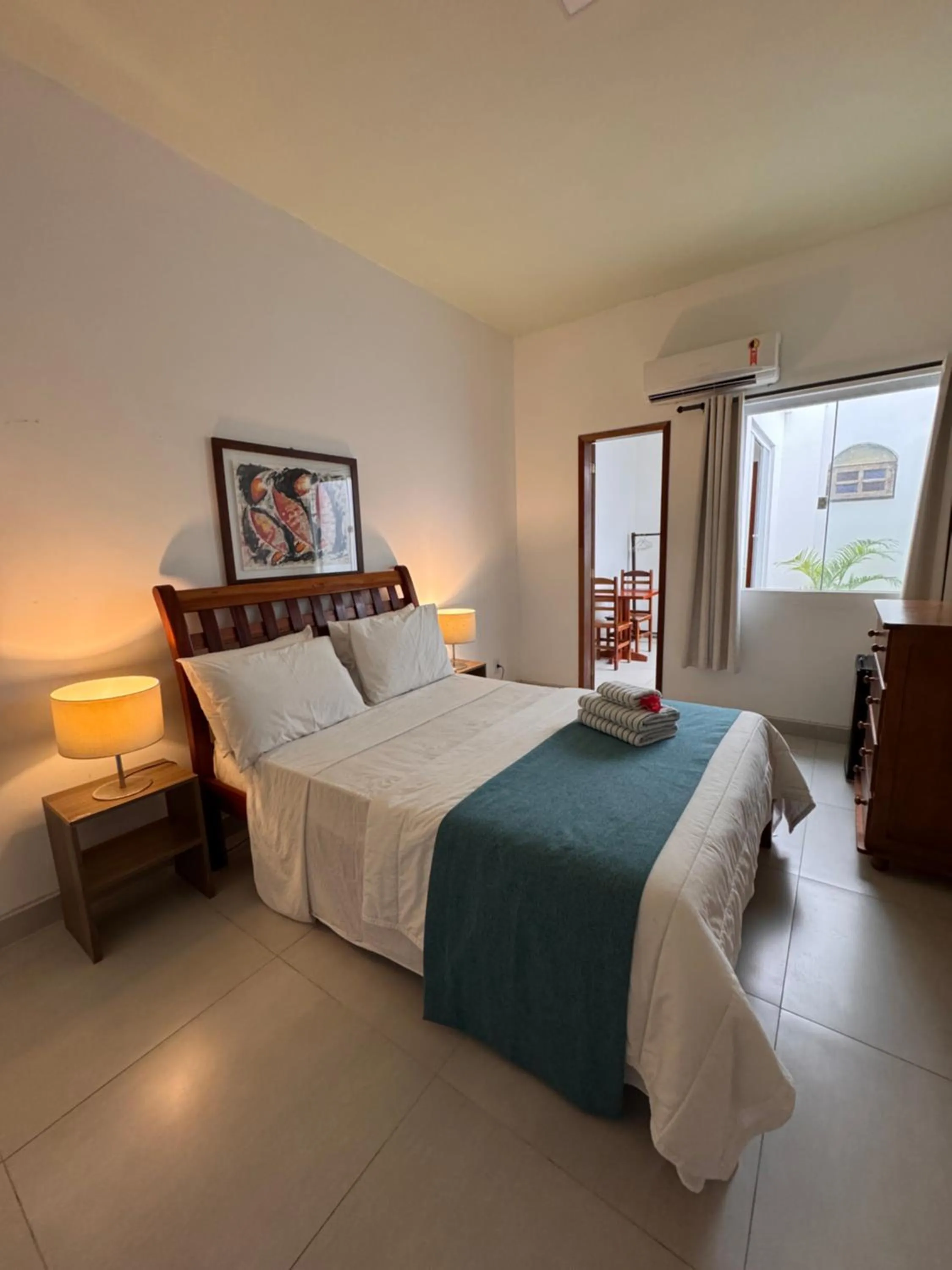 Bed in Pousada Porto Praia