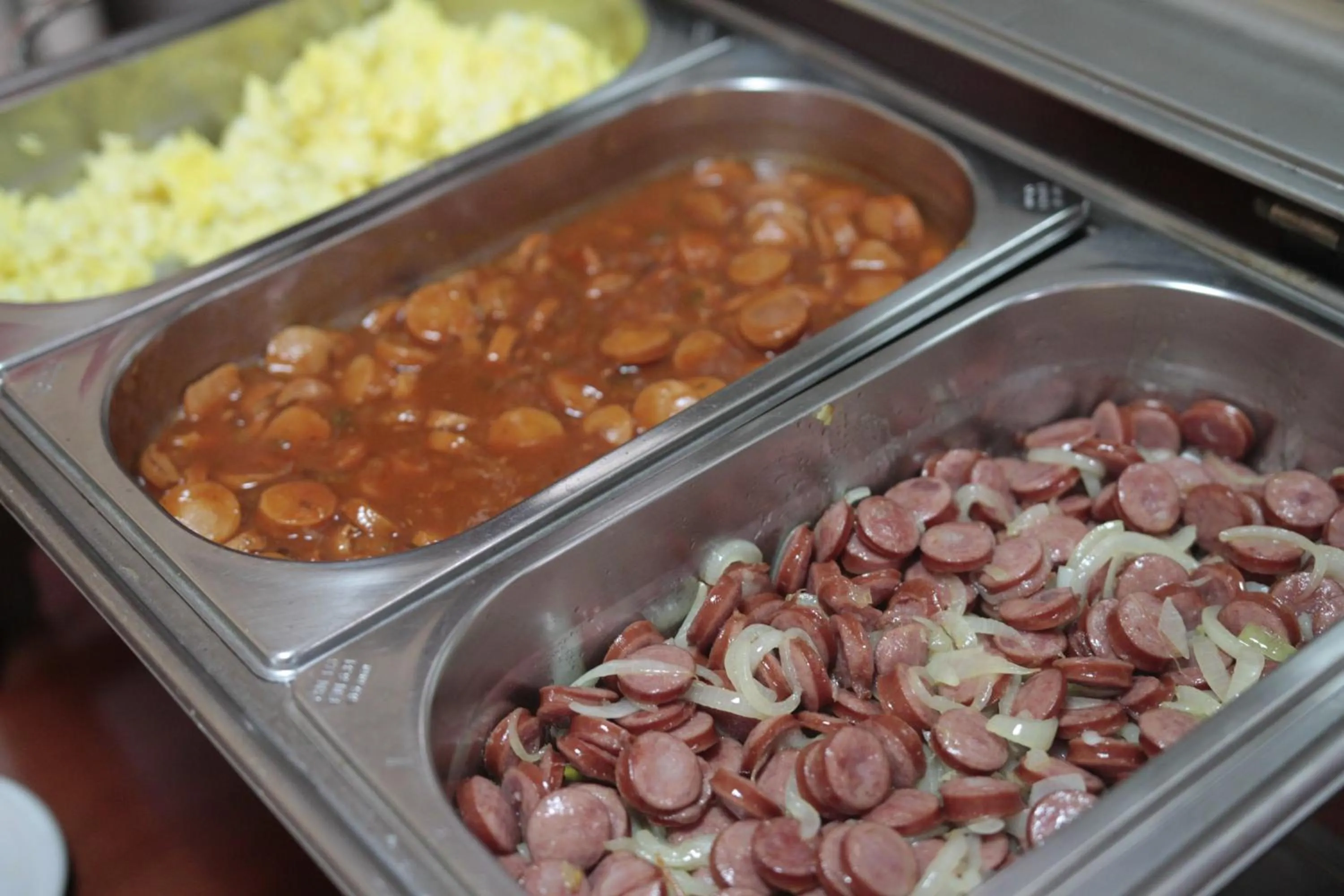 Buffet breakfast in Pousada Porto Praia