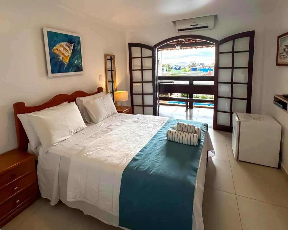 Bedroom, Bed in Pousada Porto Praia