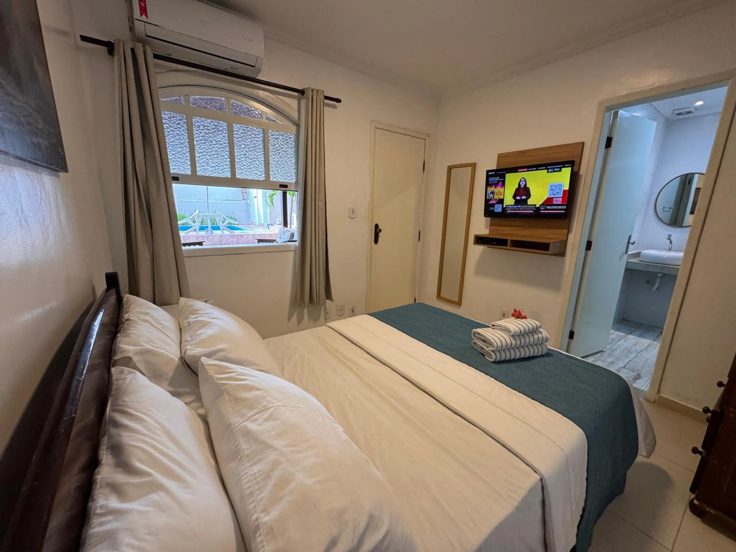 Bed in Pousada Porto Praia