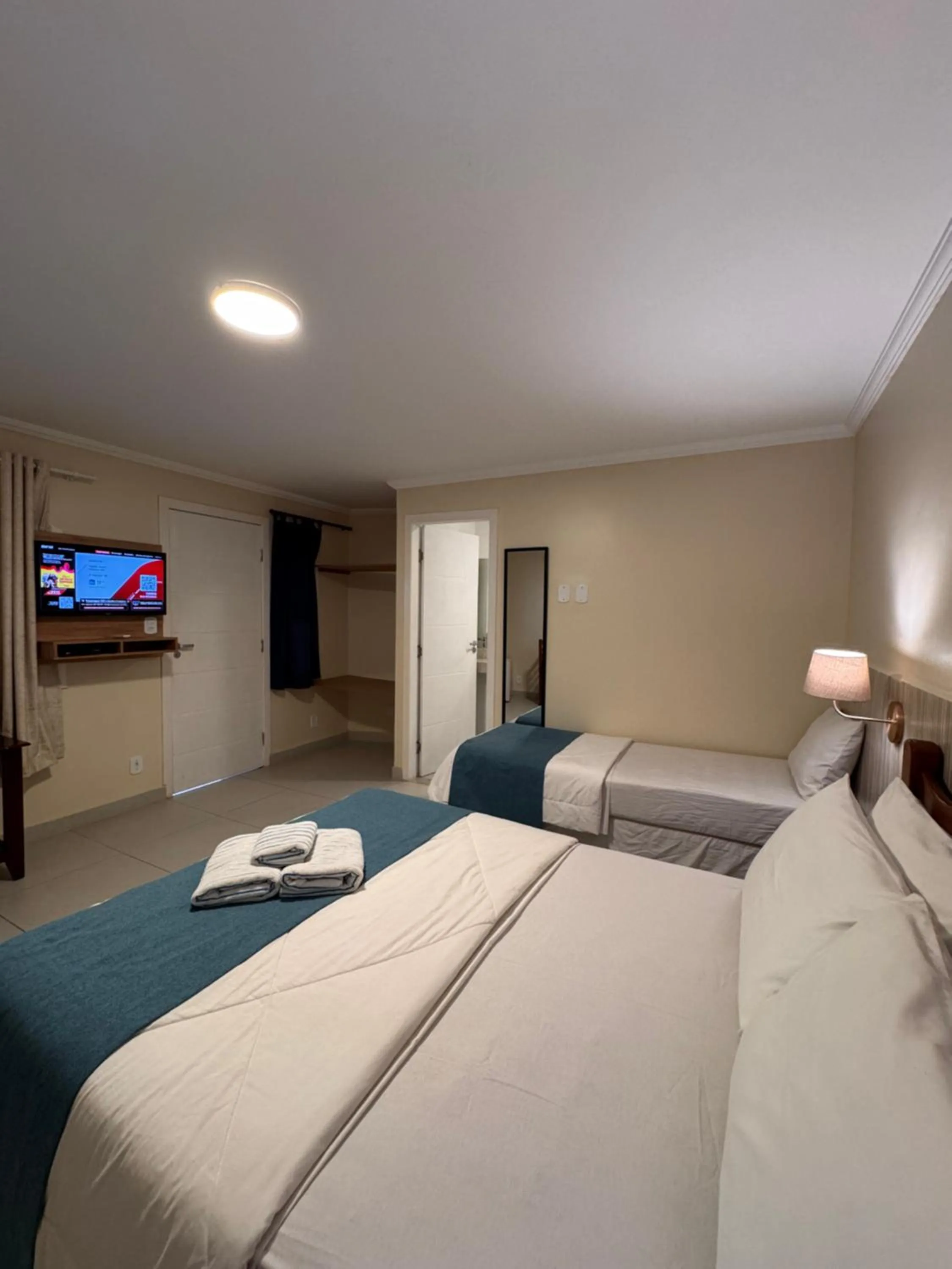 Bed in Pousada Porto Praia