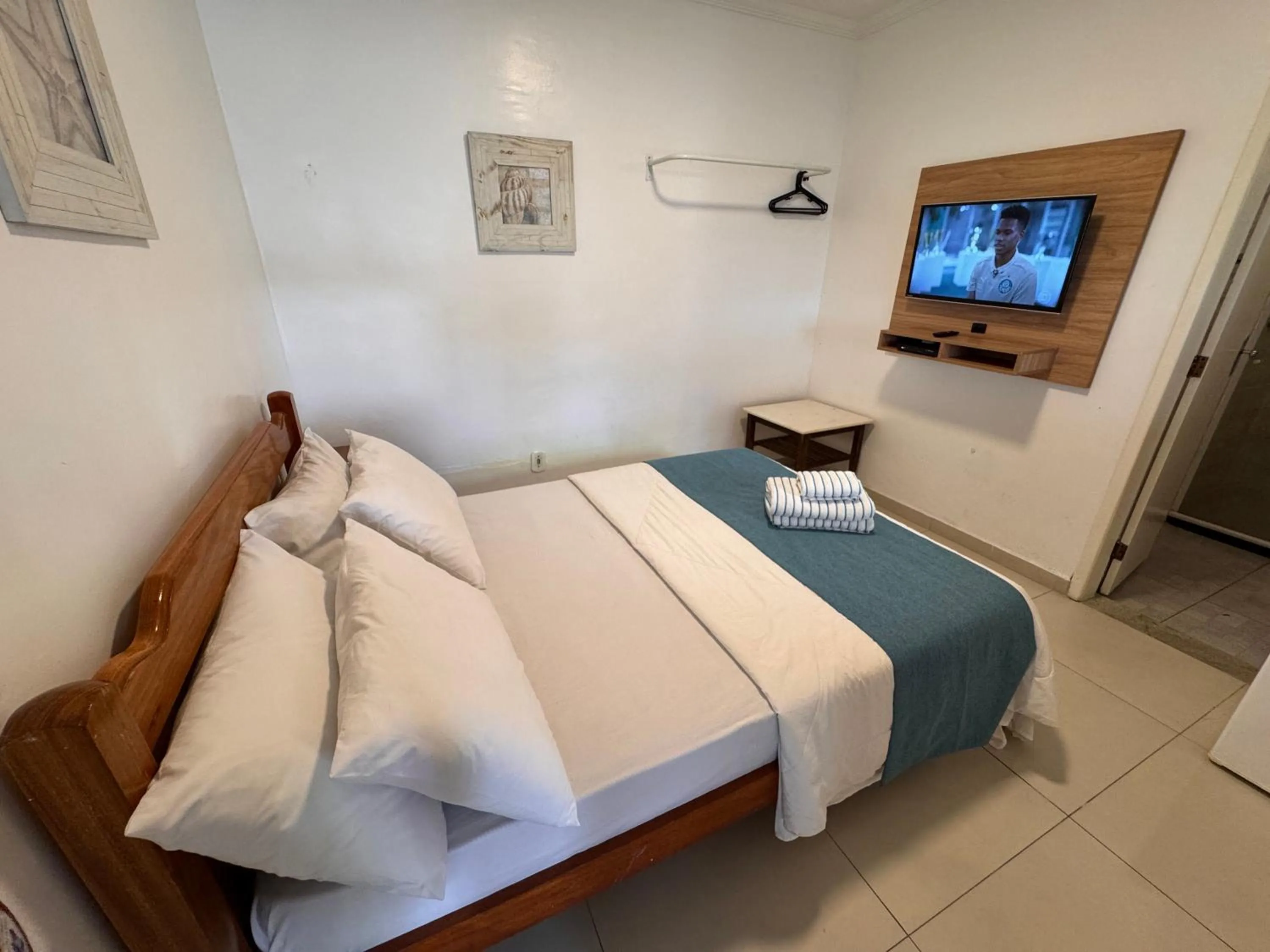 Bed in Pousada Porto Praia