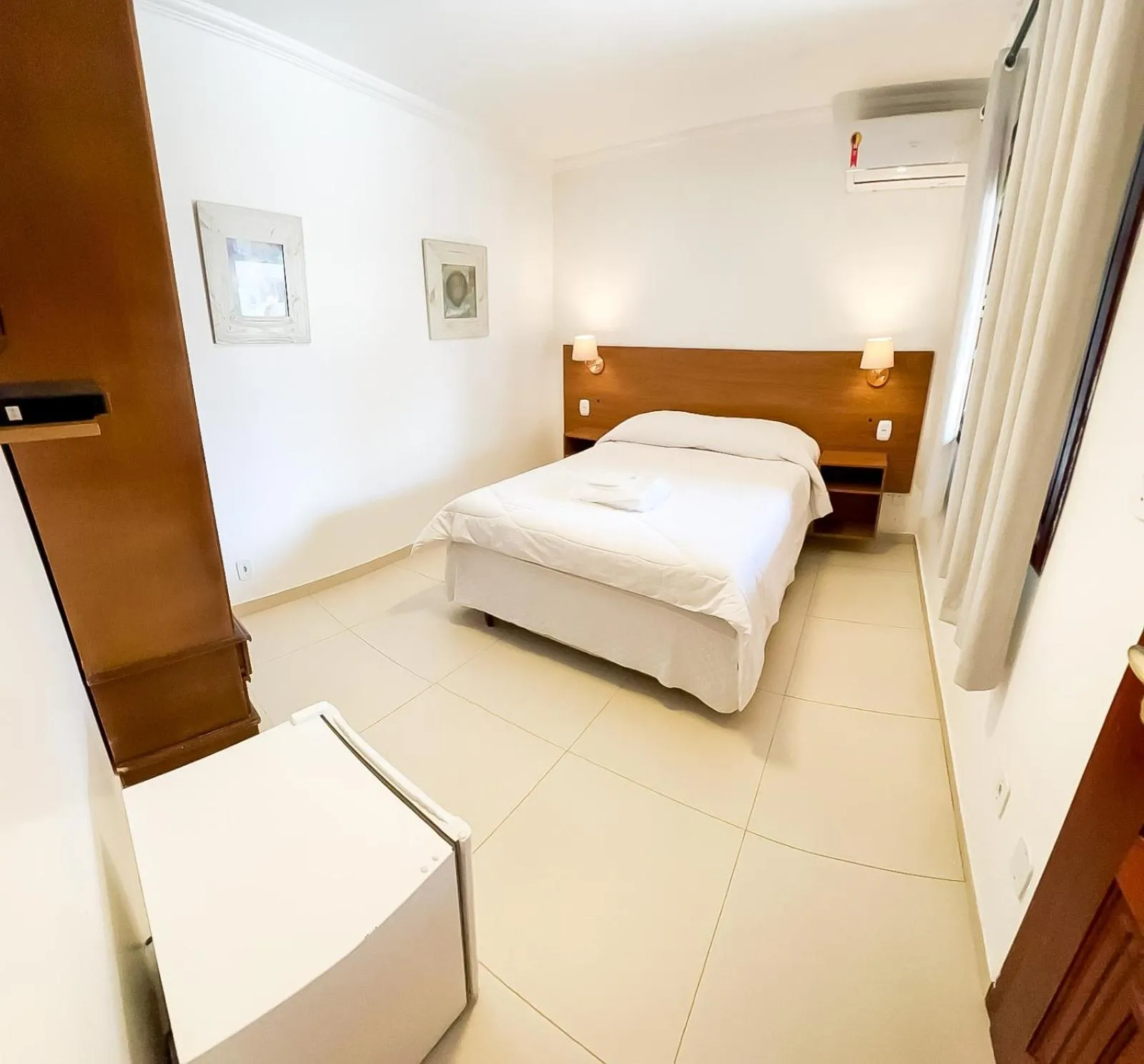 Bed in Pousada Porto Praia