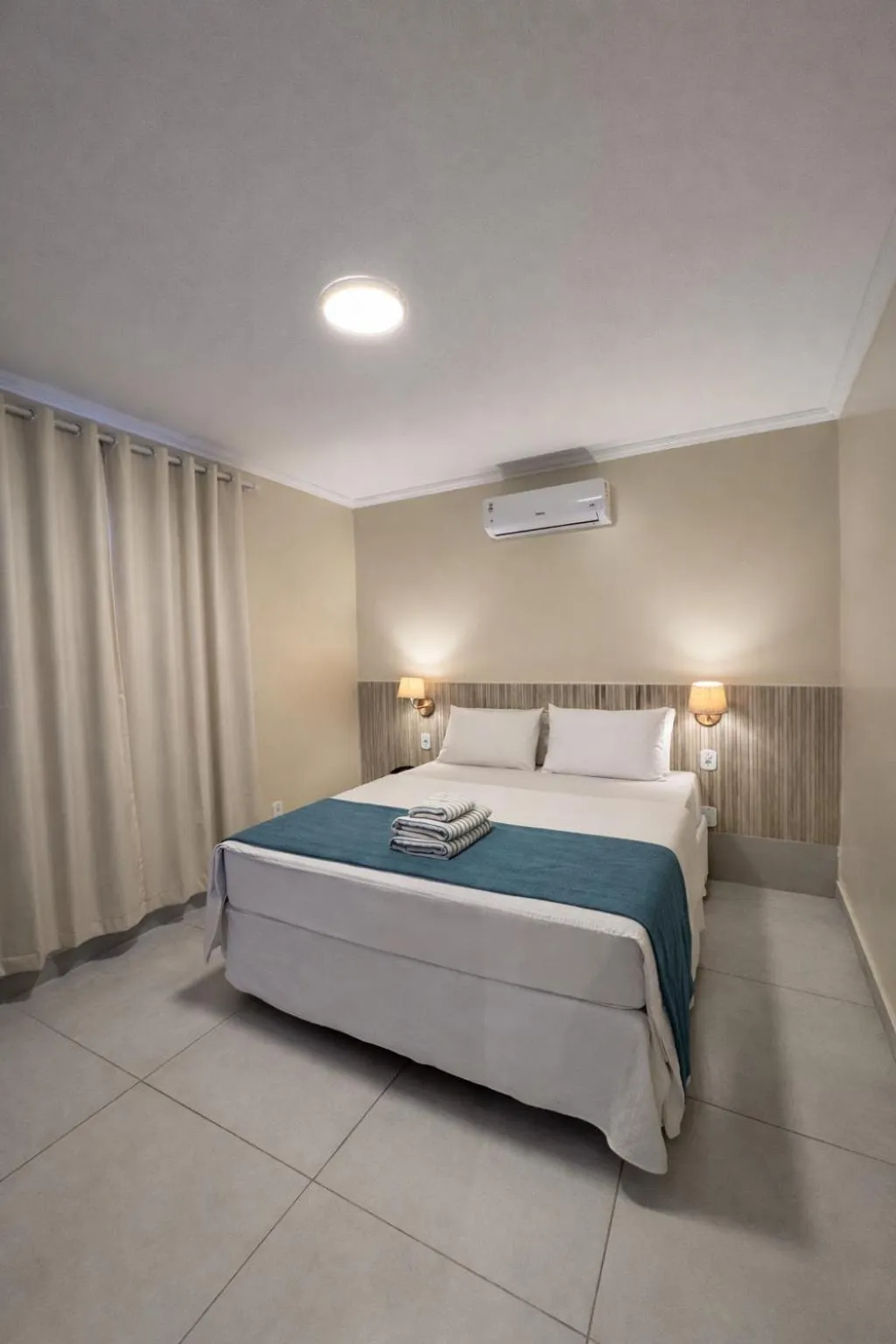 Bed in Pousada Porto Praia