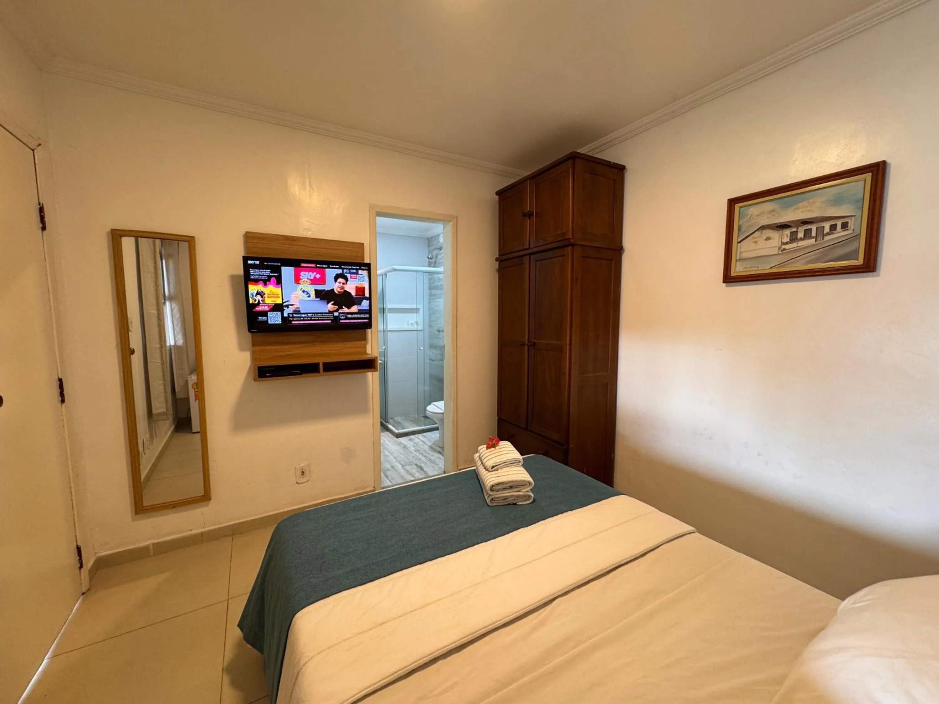 Bed in Pousada Porto Praia