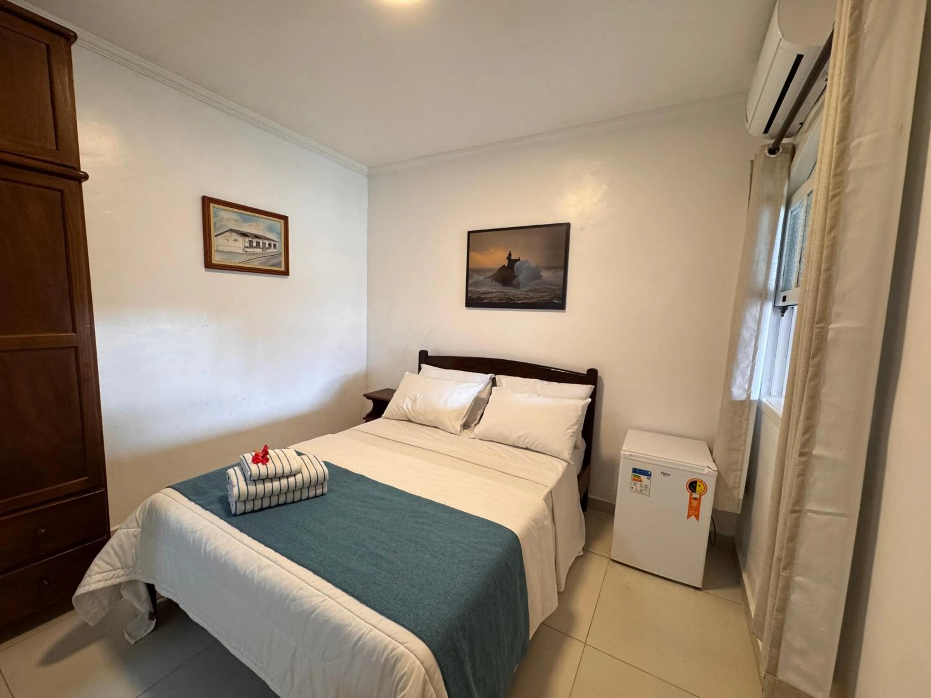 Bed in Pousada Porto Praia