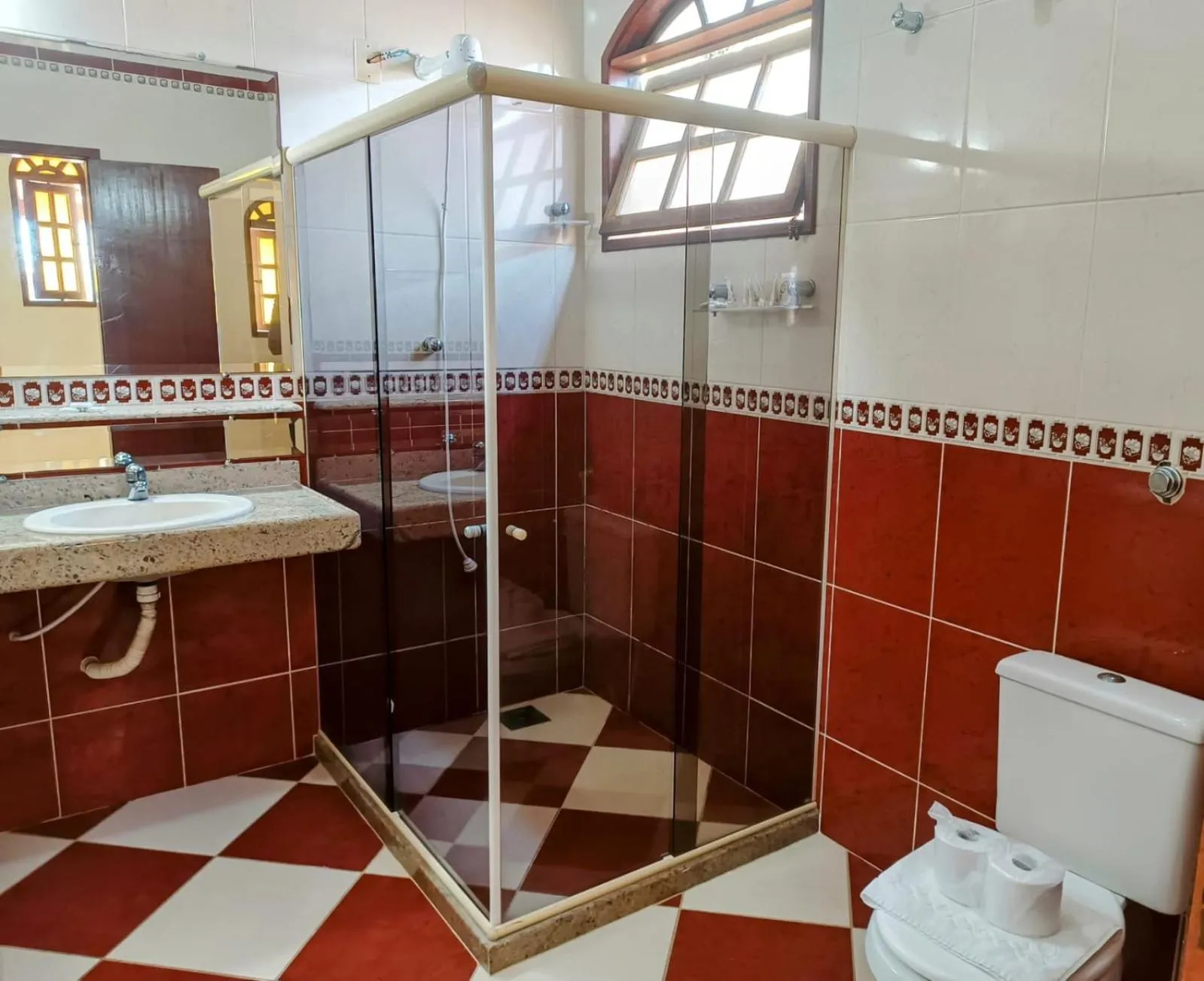 Bathroom in Pousada Porto Praia