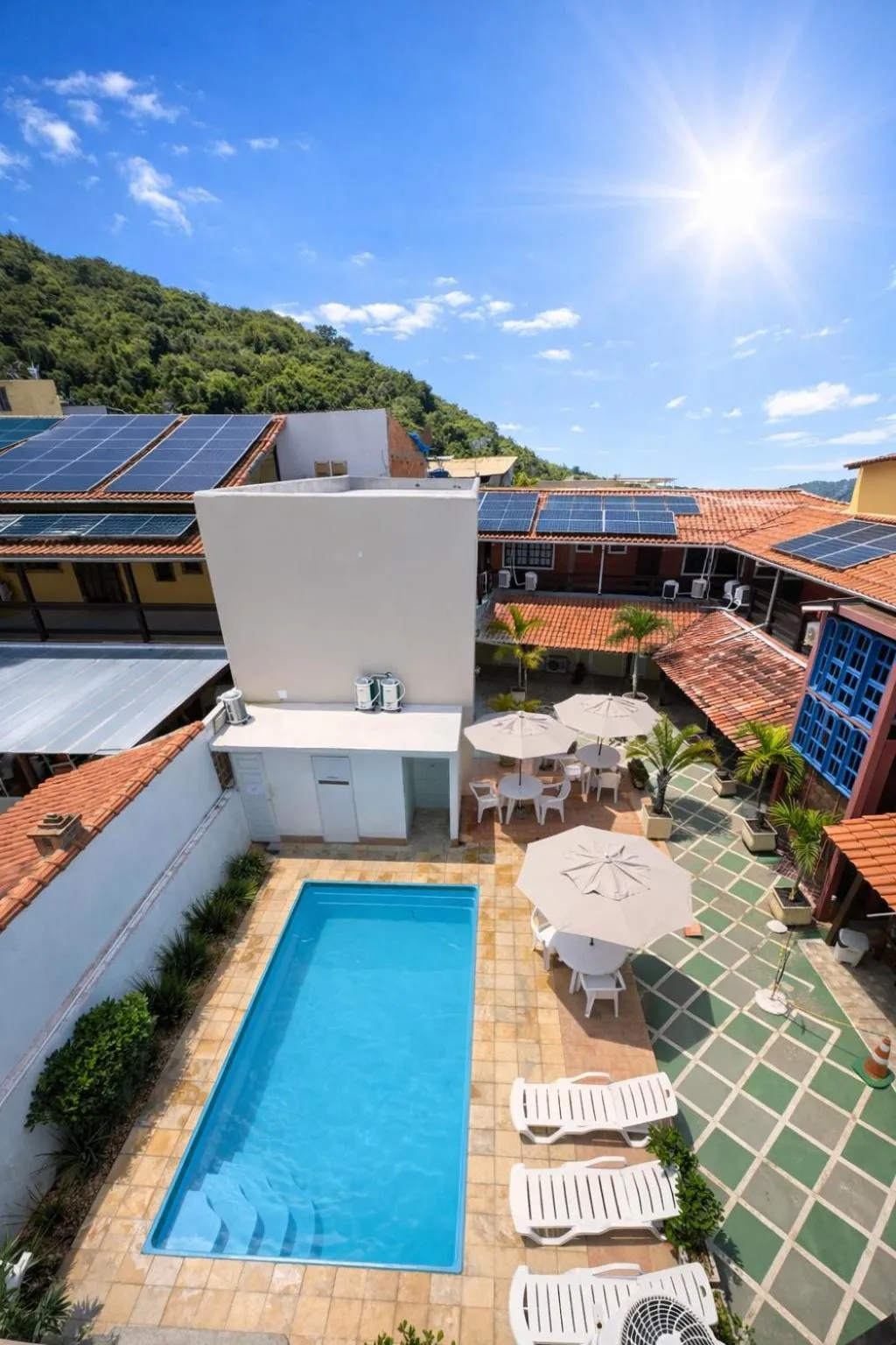 Property building in Pousada Porto Praia