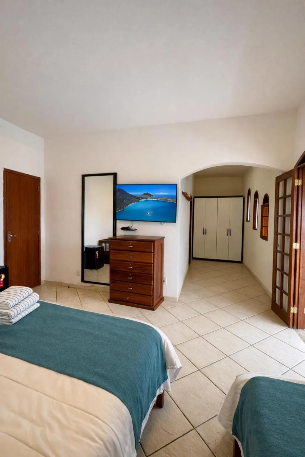 Bedroom, Bed in Pousada Porto Praia