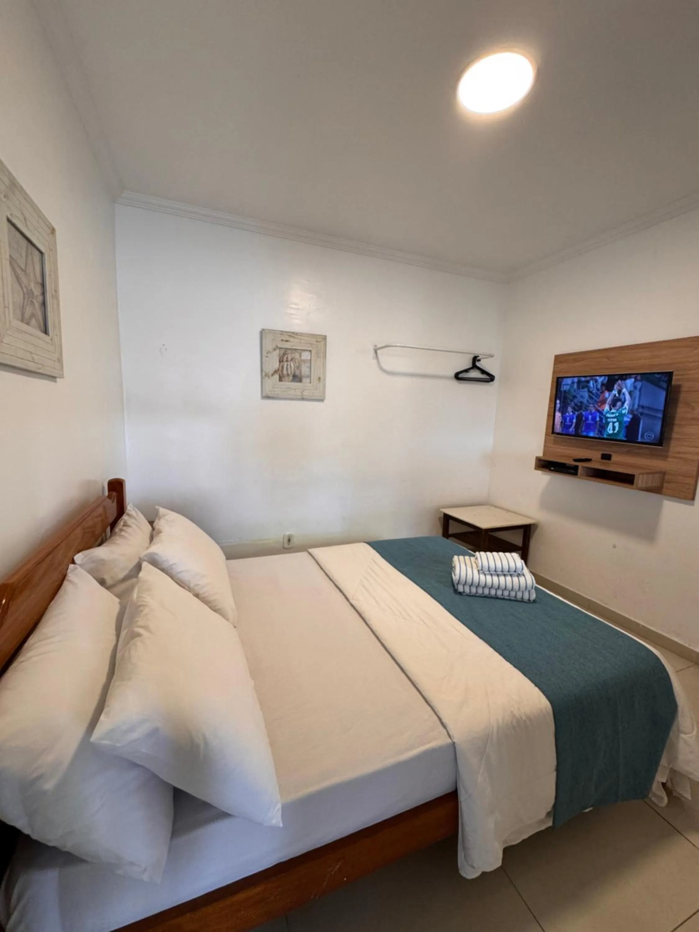 Bed in Pousada Porto Praia