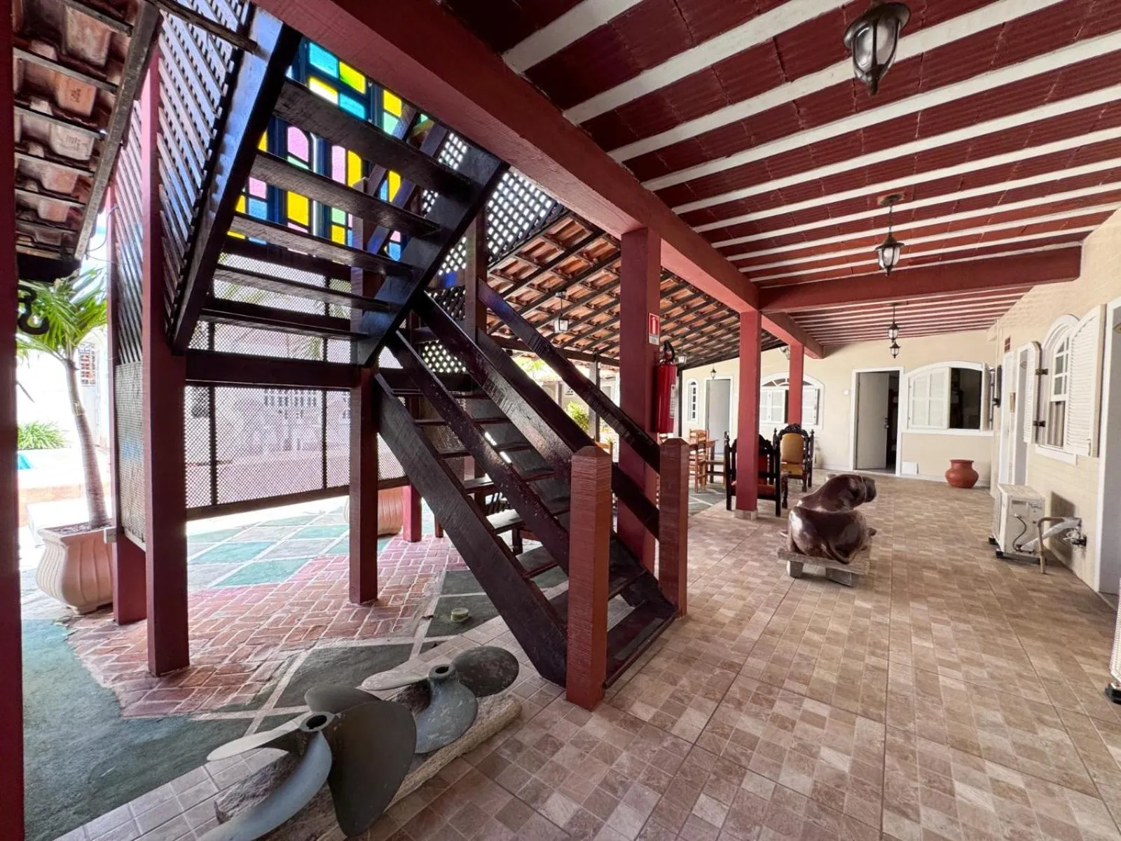 Balcony/Terrace in Pousada Porto Praia