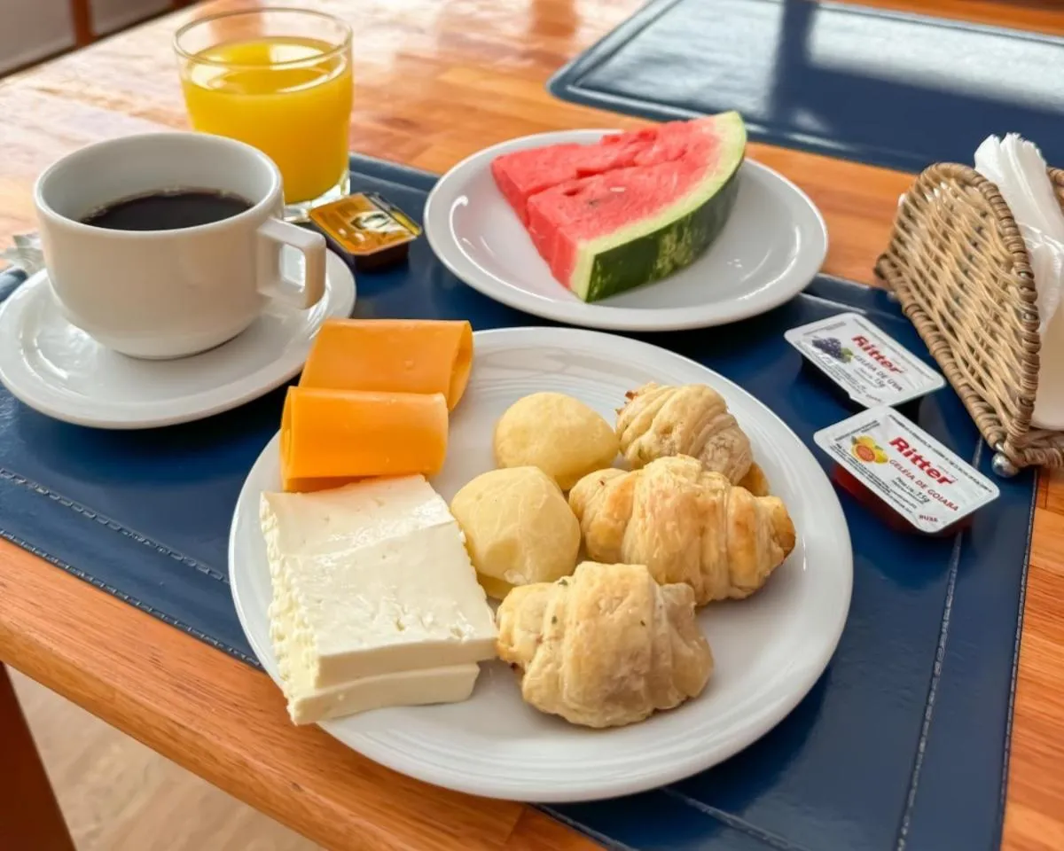 Breakfast in Pousada Porto Praia