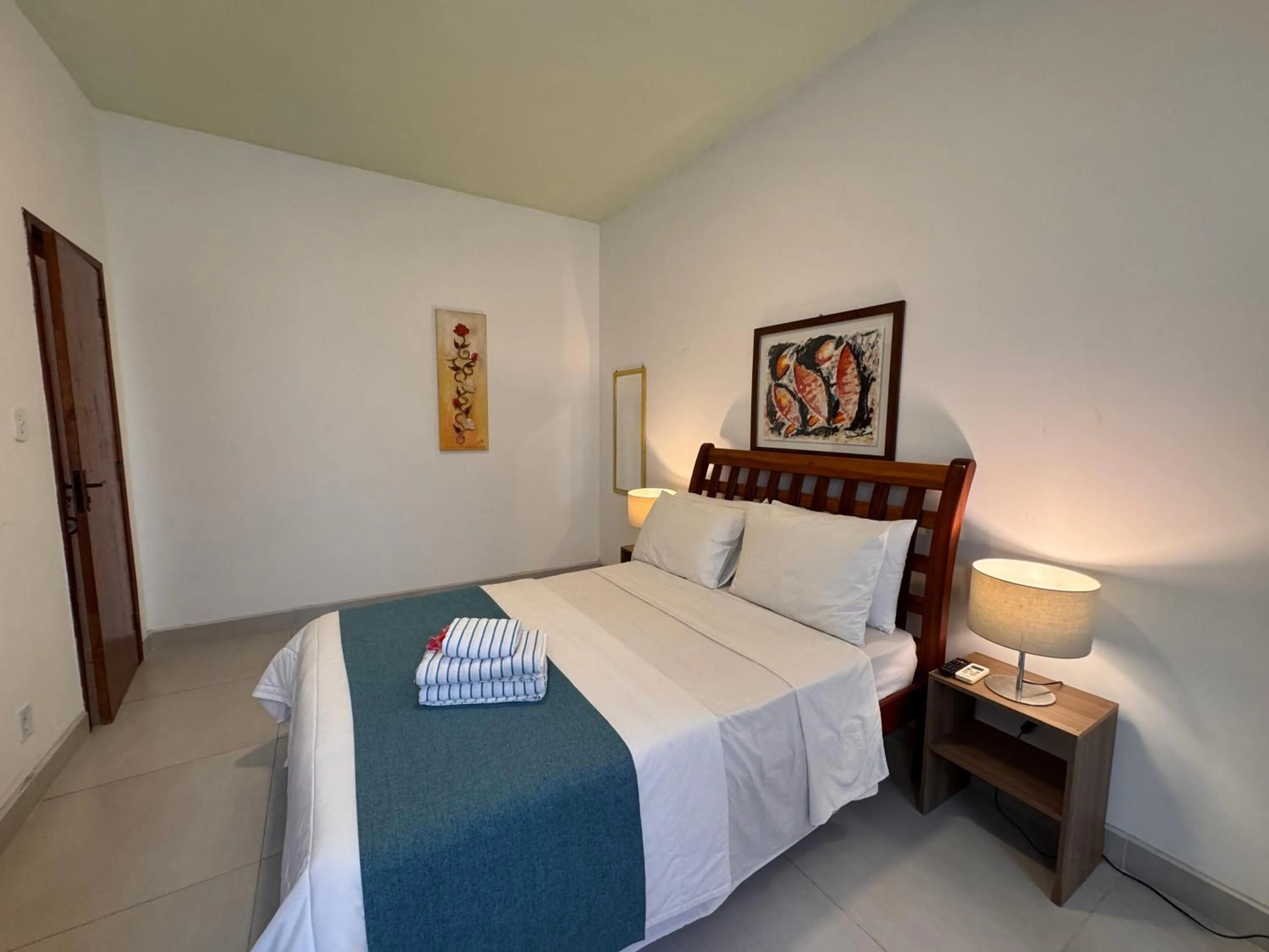 Bed in Pousada Porto Praia