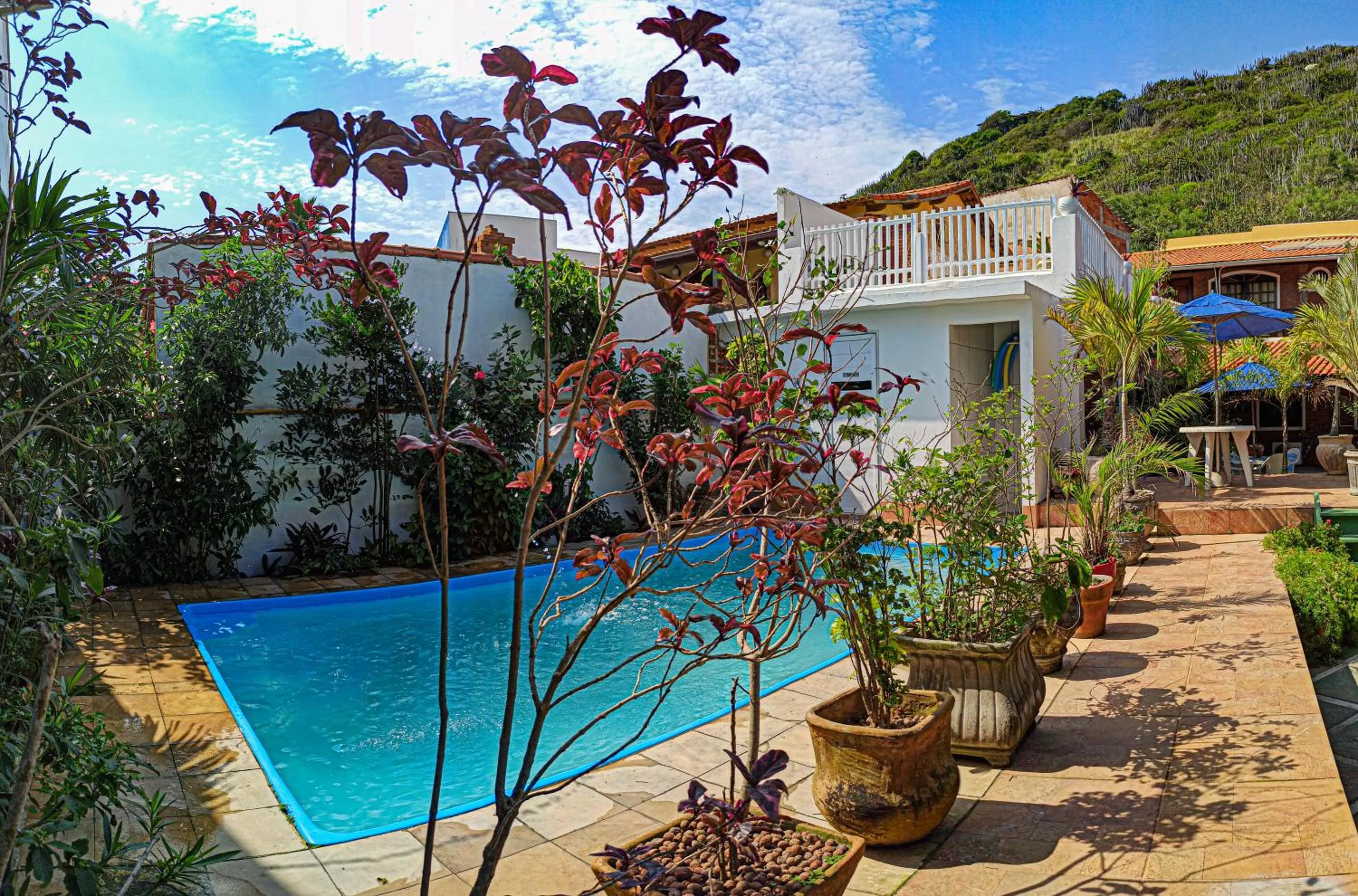 Garden in Pousada Porto Praia