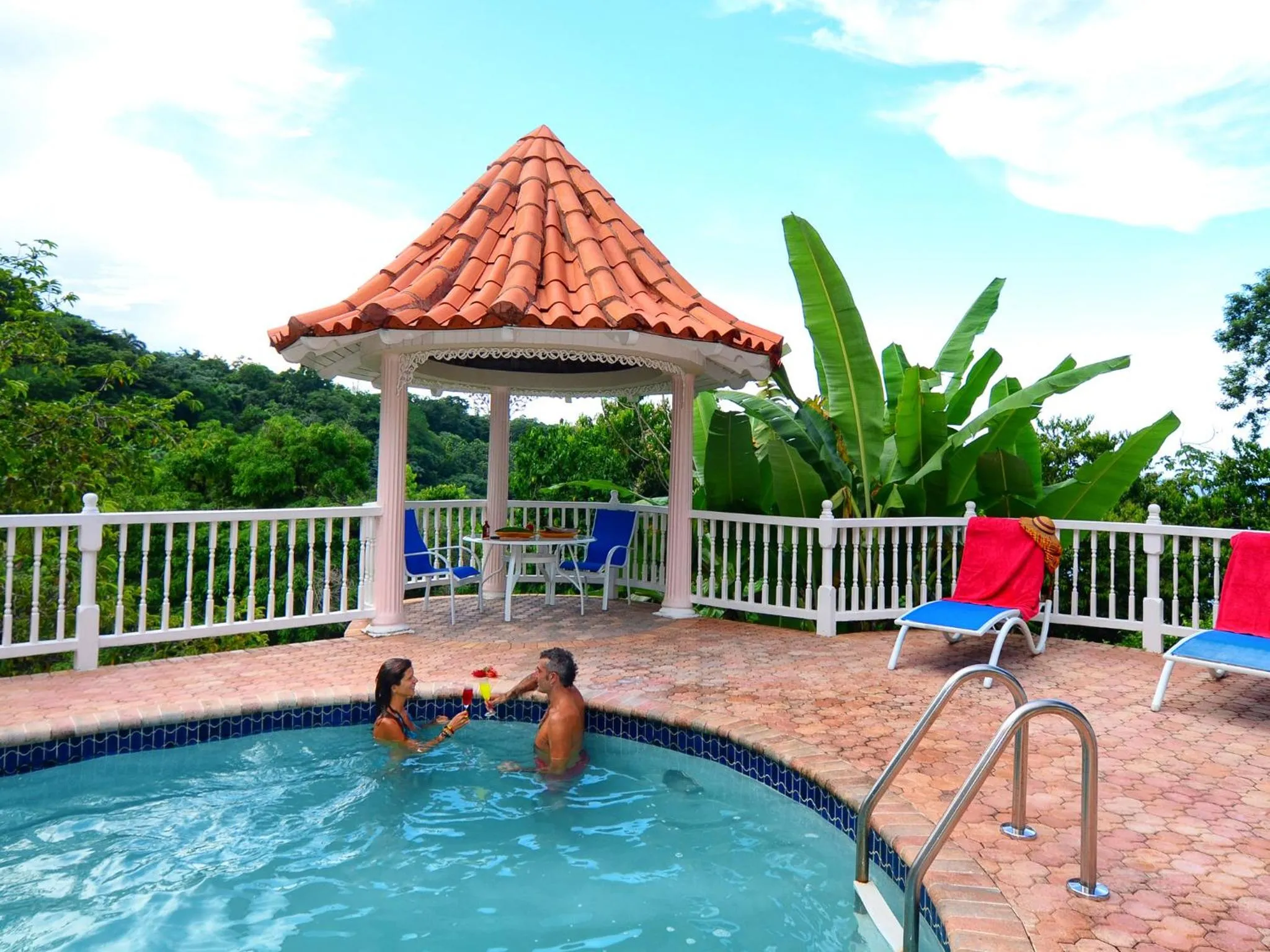 Swimming pool in Tropical Lagoon Resort