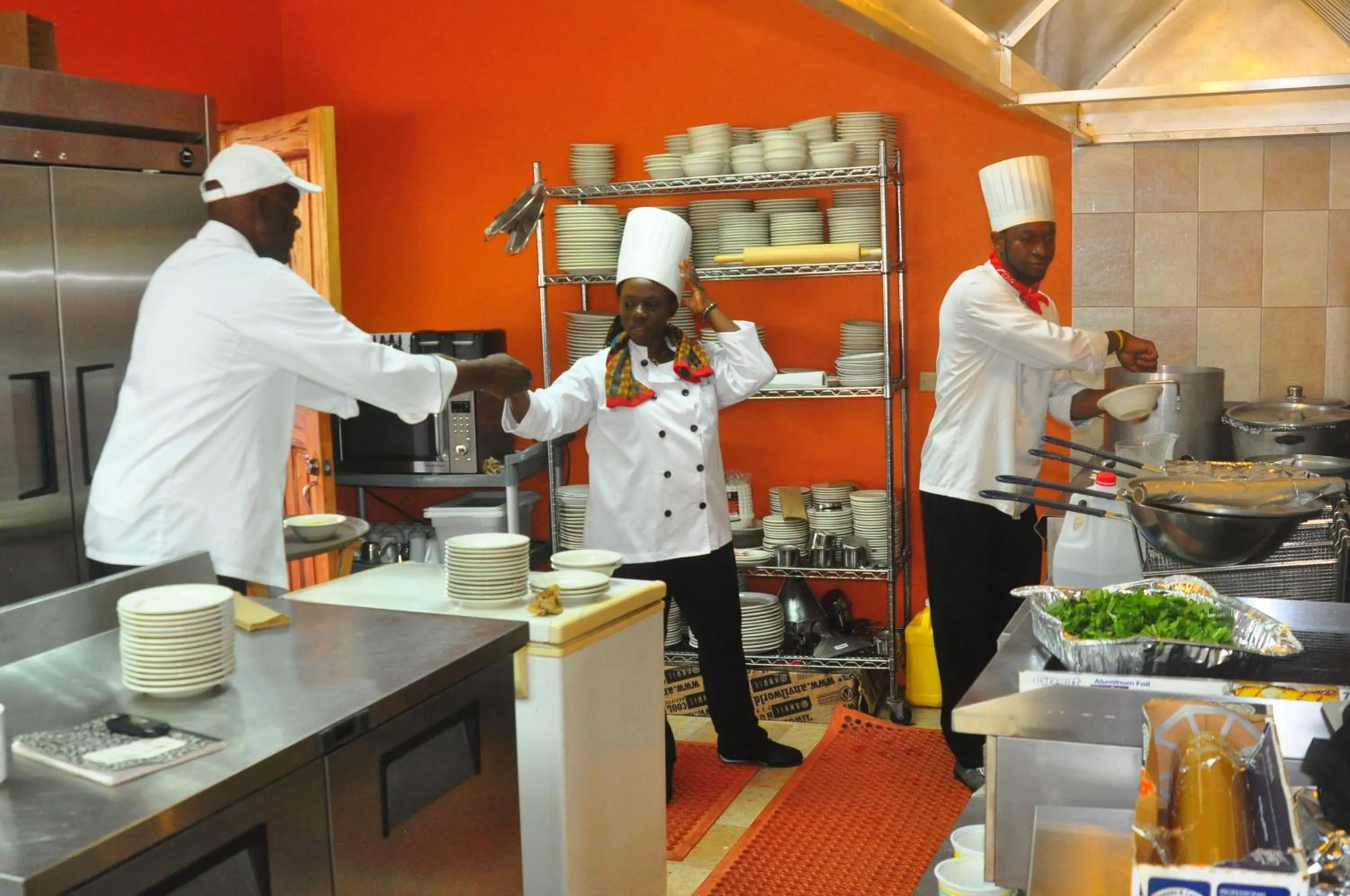 Kitchen or kitchenette in Tropical Lagoon Resort
