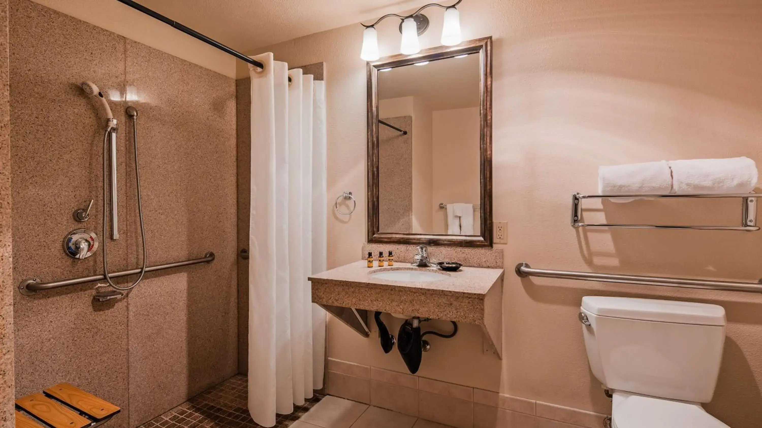 Queen Room with Roll-In Shower - Disability Access in Best Western Plus Rivershore Hotel Queen Room with Roll-In Shower - Disability Access in Best Western Plus Rivershore Hotel