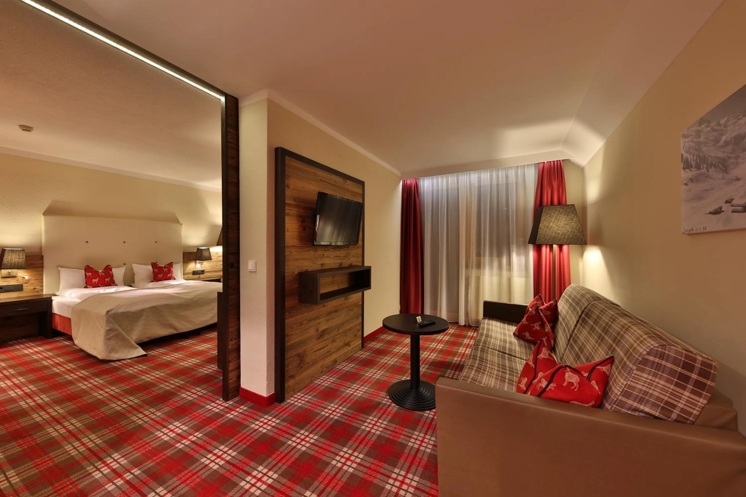 Bedroom, Bed in Hotel Lamark