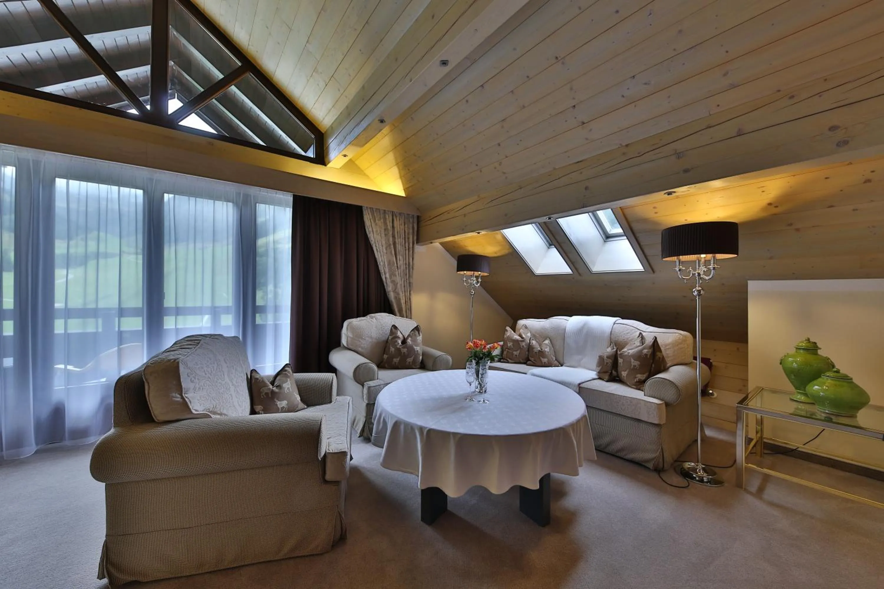 Living room in Hotel Lamark