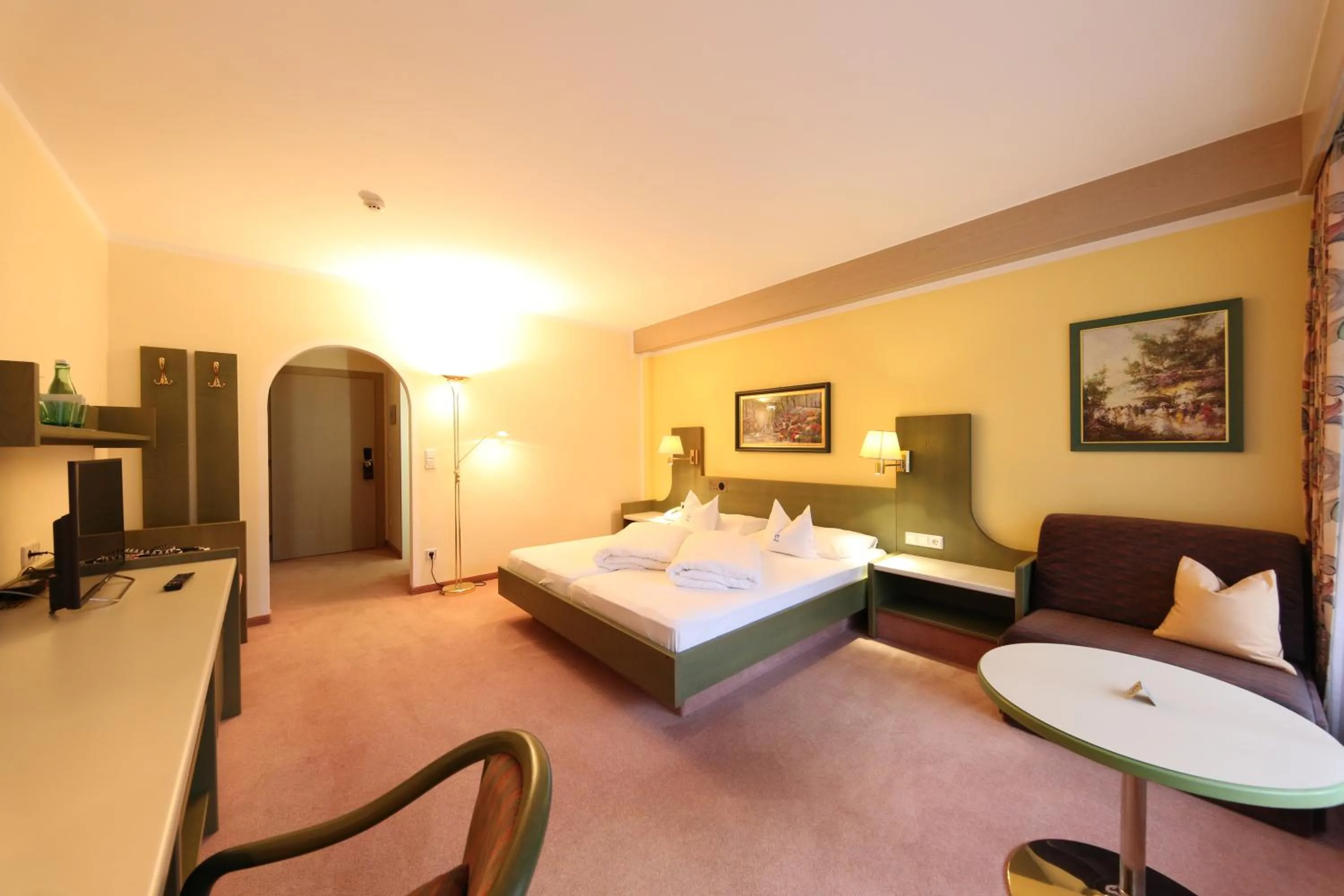 Bed in Hotel Lamark
