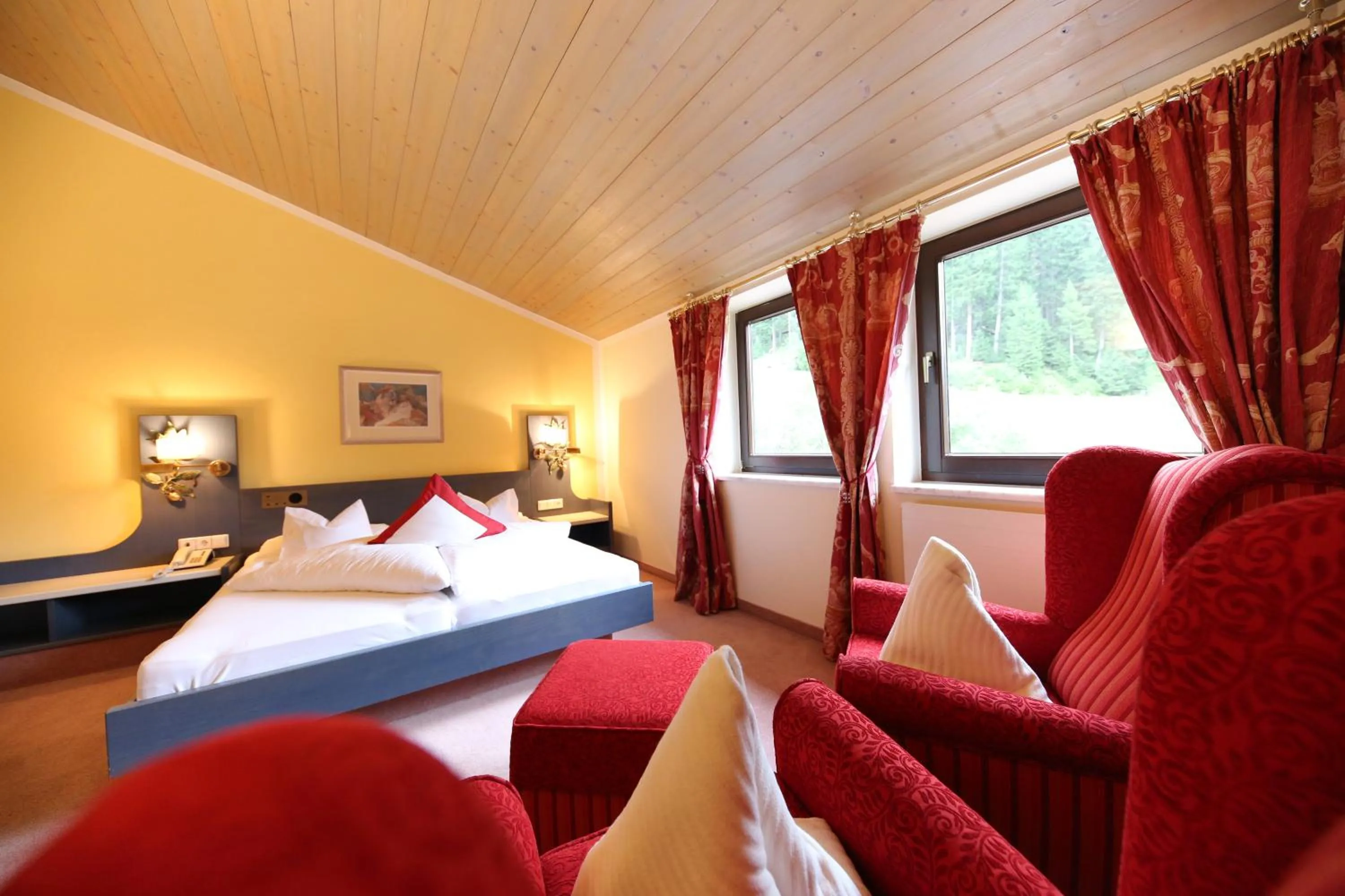 Bed in Hotel Lamark