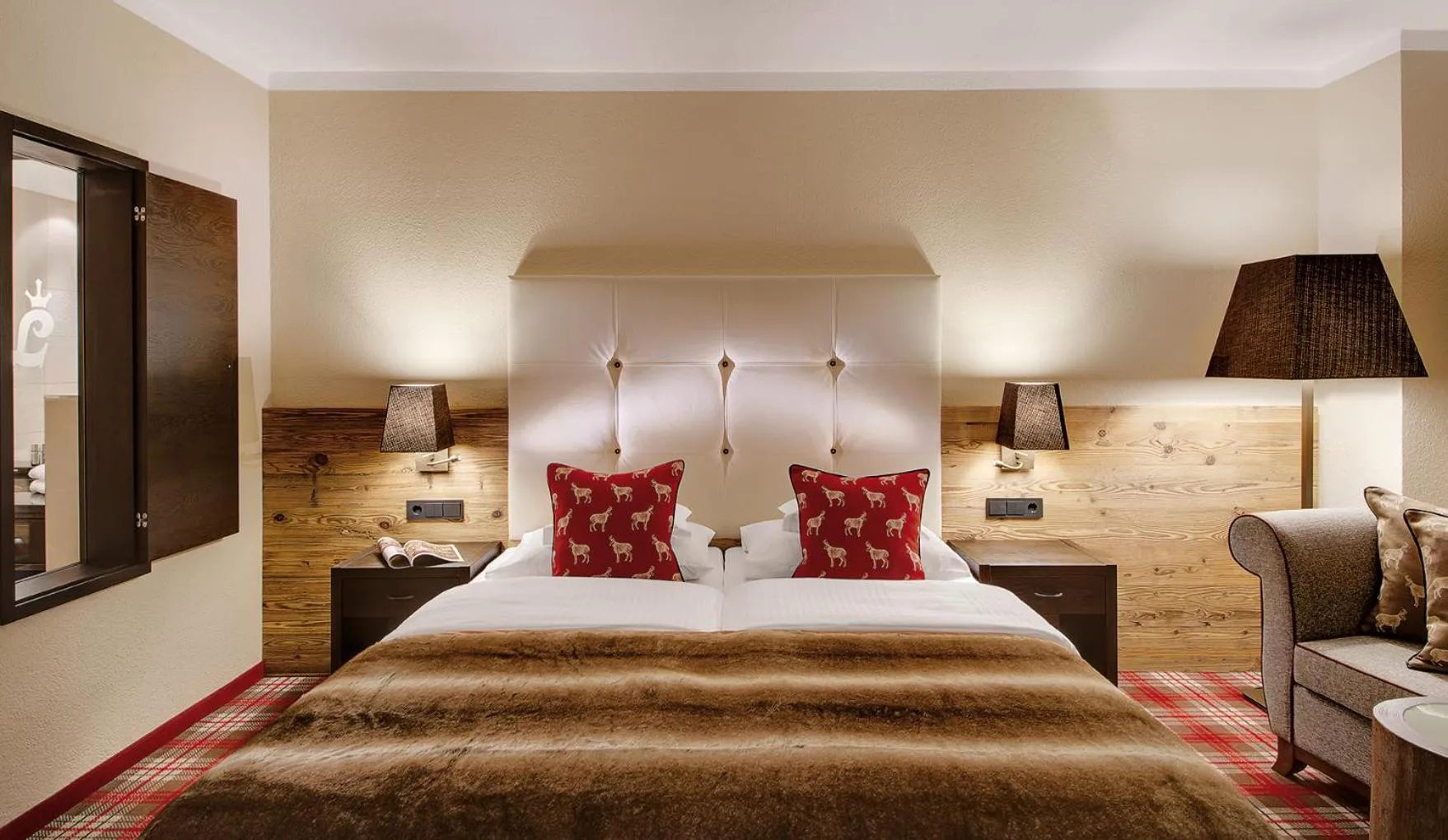 Bedroom, Bed in Hotel Lamark