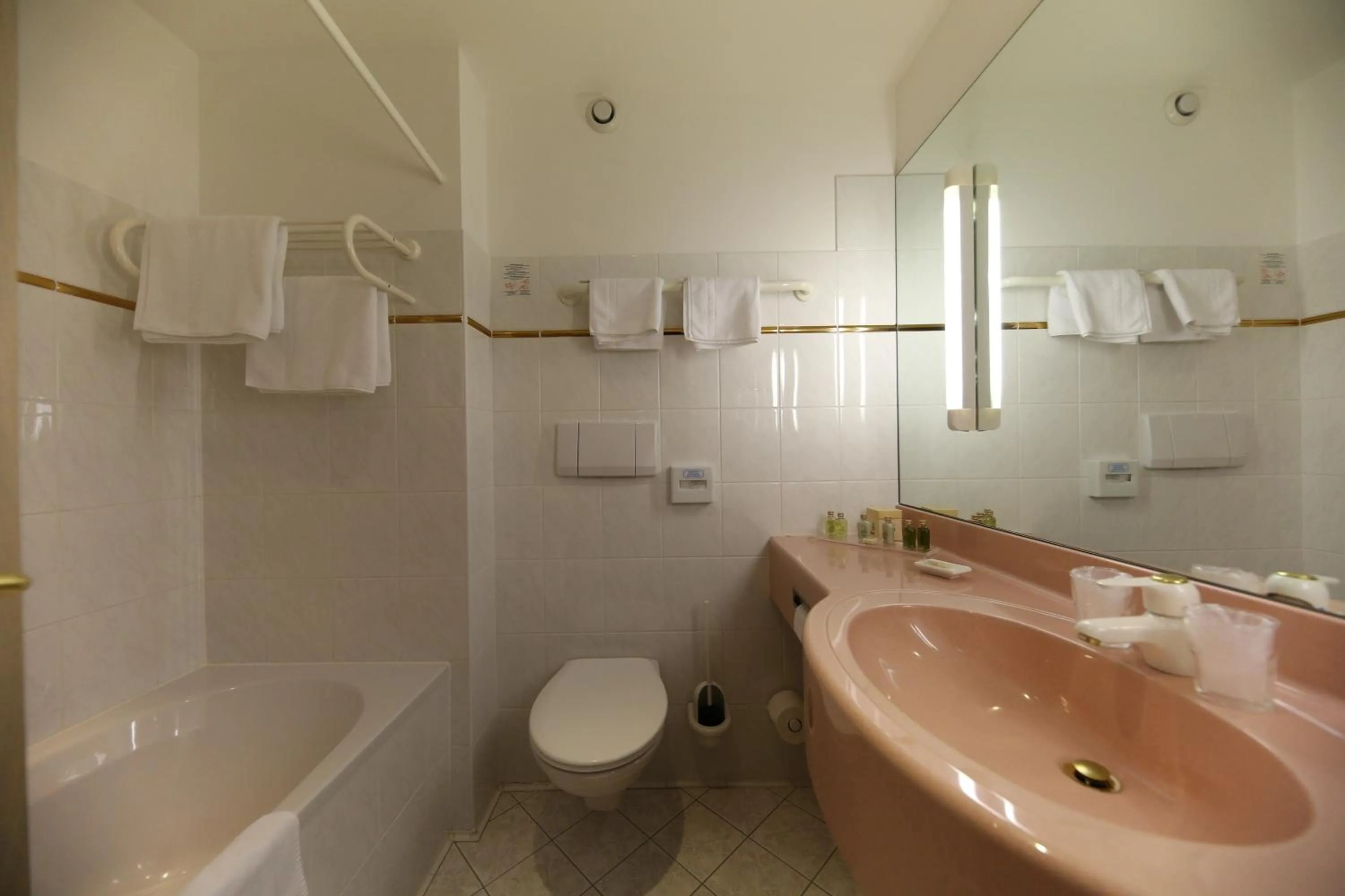 Bathroom in Hotel Lamark