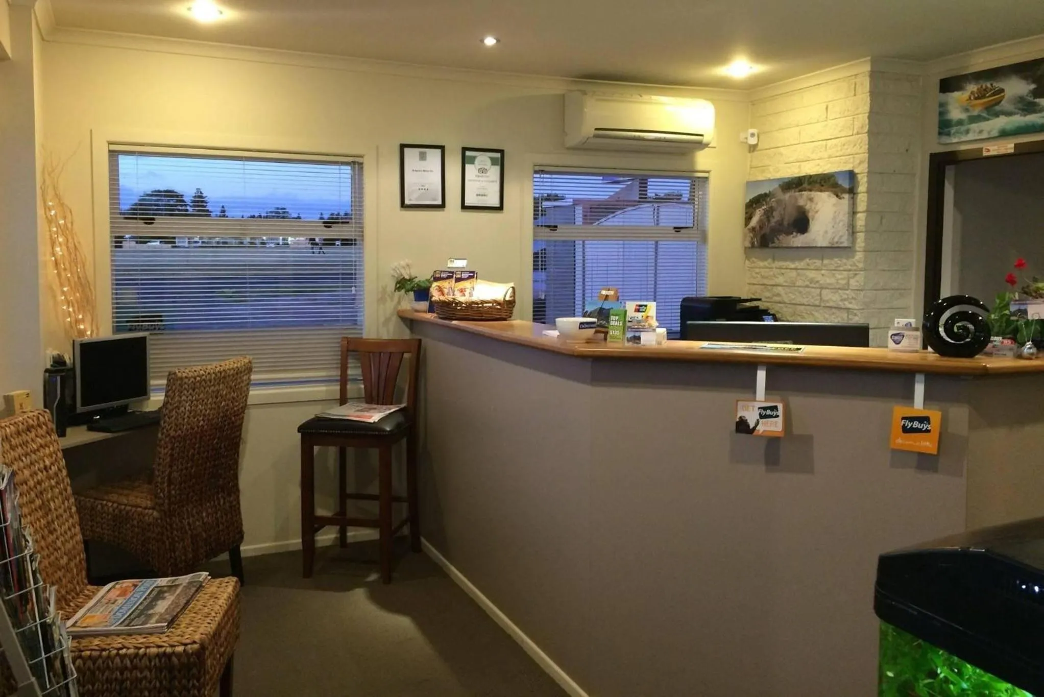 Lobby or reception in Quality Inn Acapulco Taupo