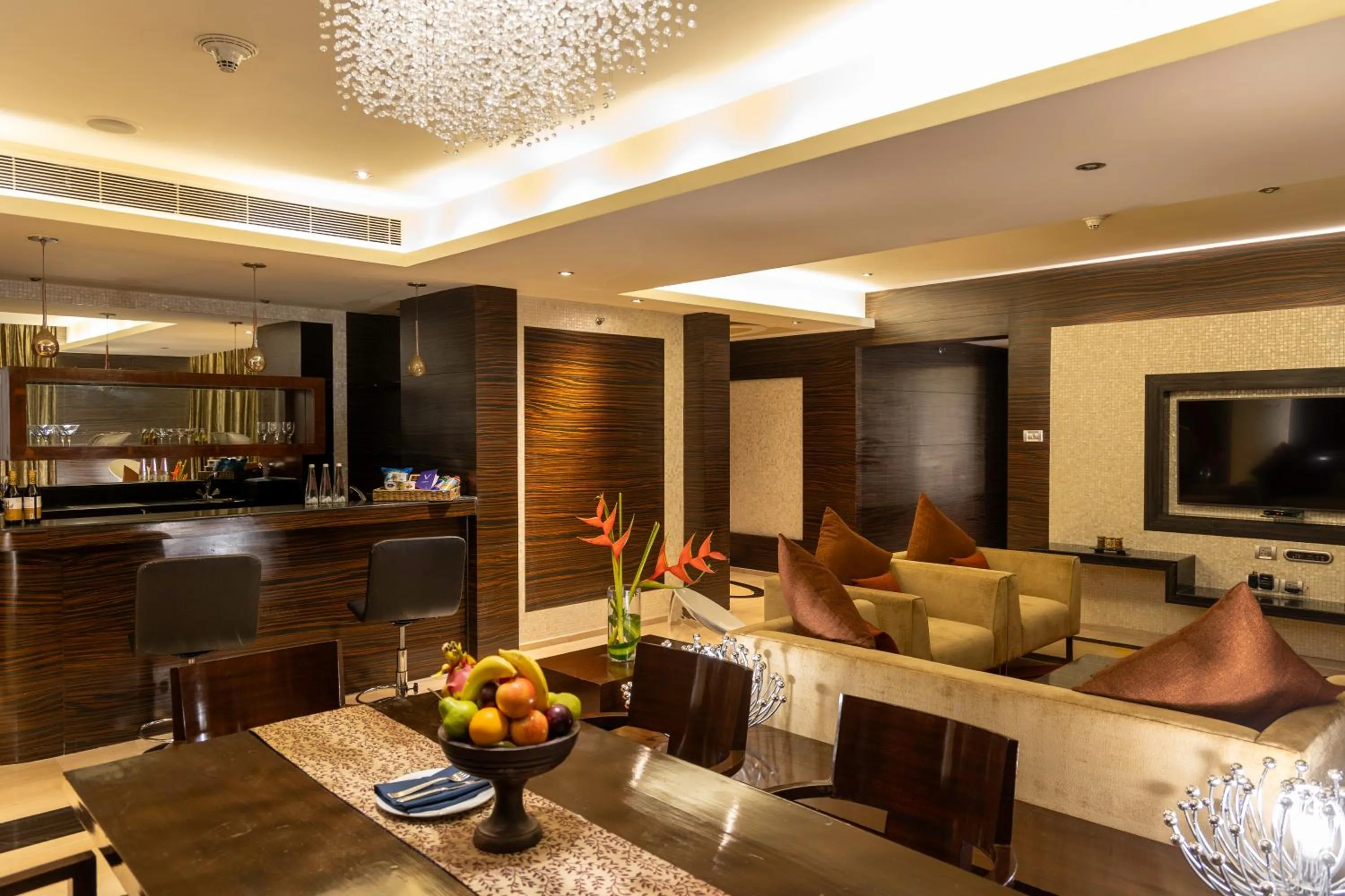 Living room in Vivanta Hyderabad, Begumpet