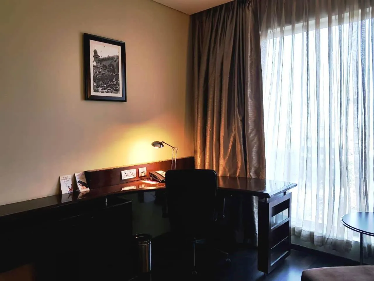 Seating area in Vivanta Hyderabad, Begumpet