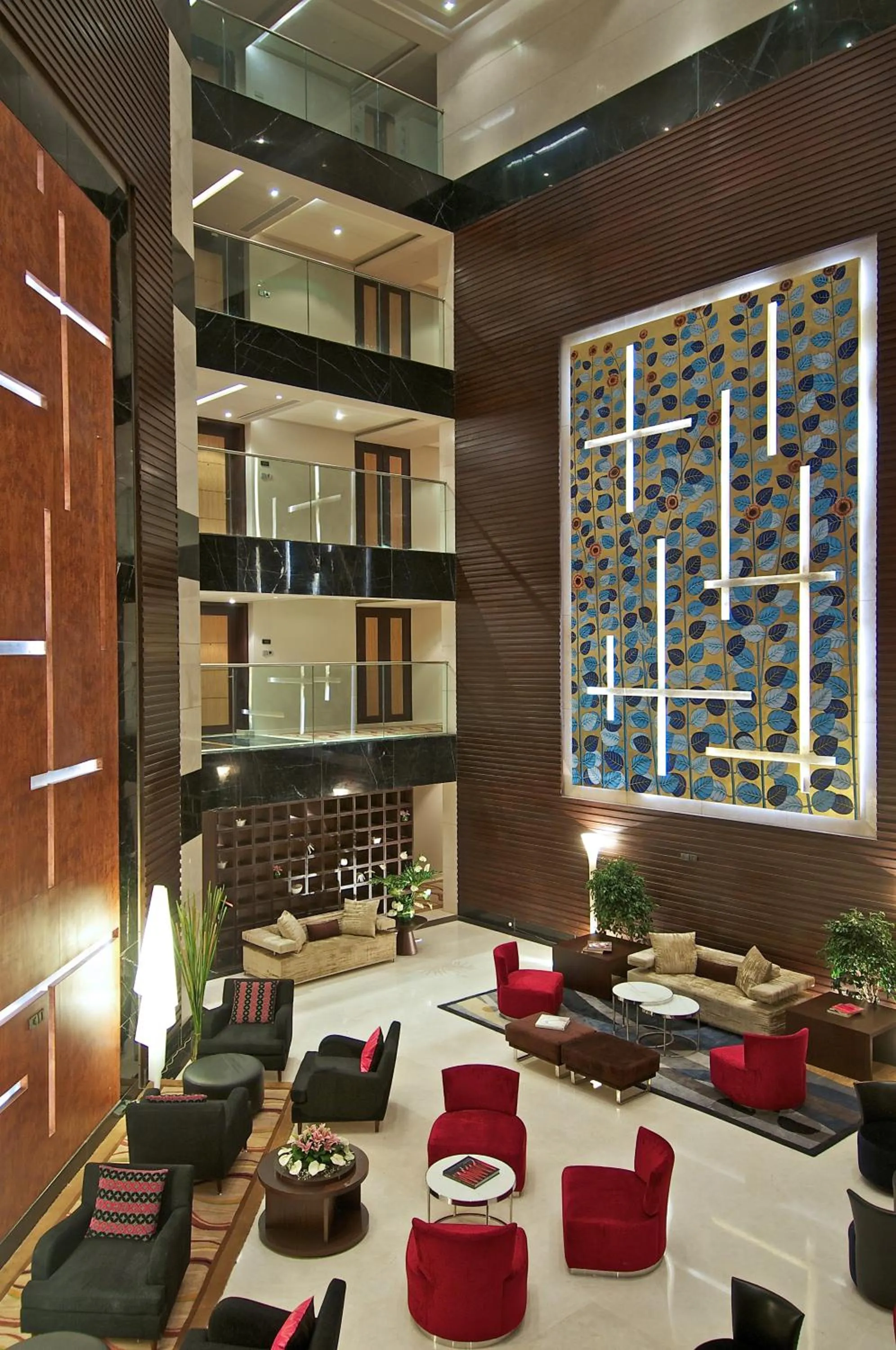 Lobby or reception in Vivanta Hyderabad, Begumpet