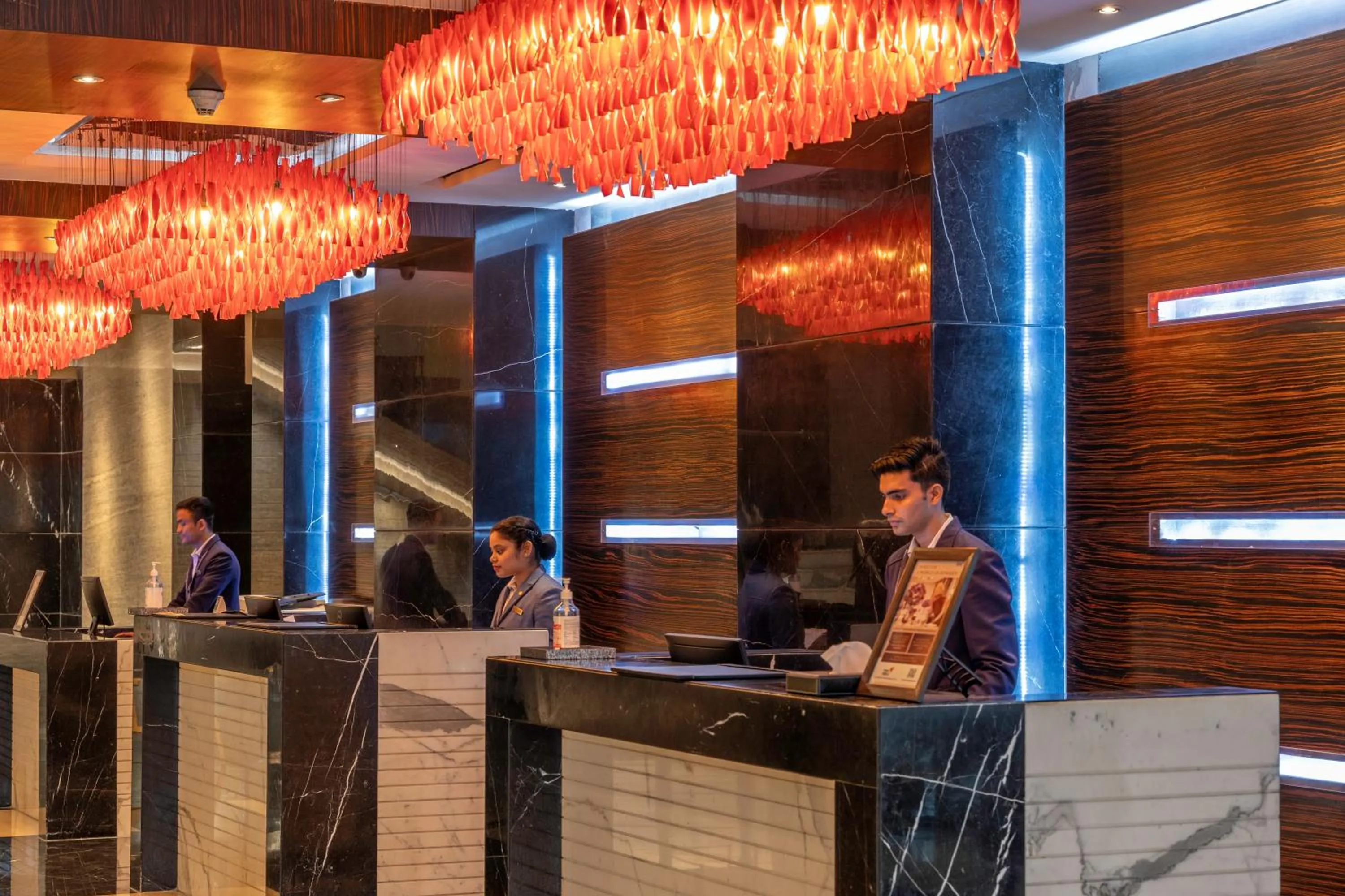 Lobby or reception in Vivanta Hyderabad, Begumpet