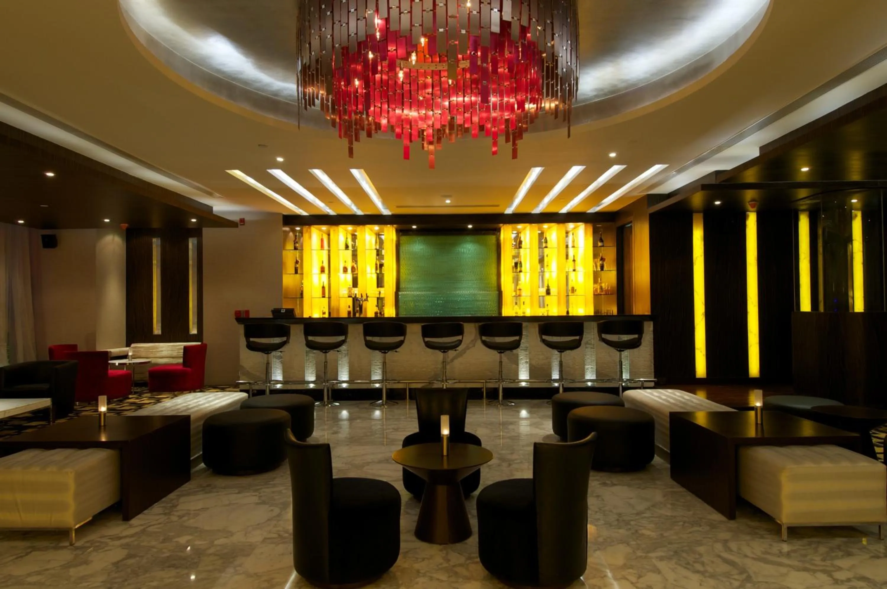 Lounge or bar in Vivanta Hyderabad, Begumpet