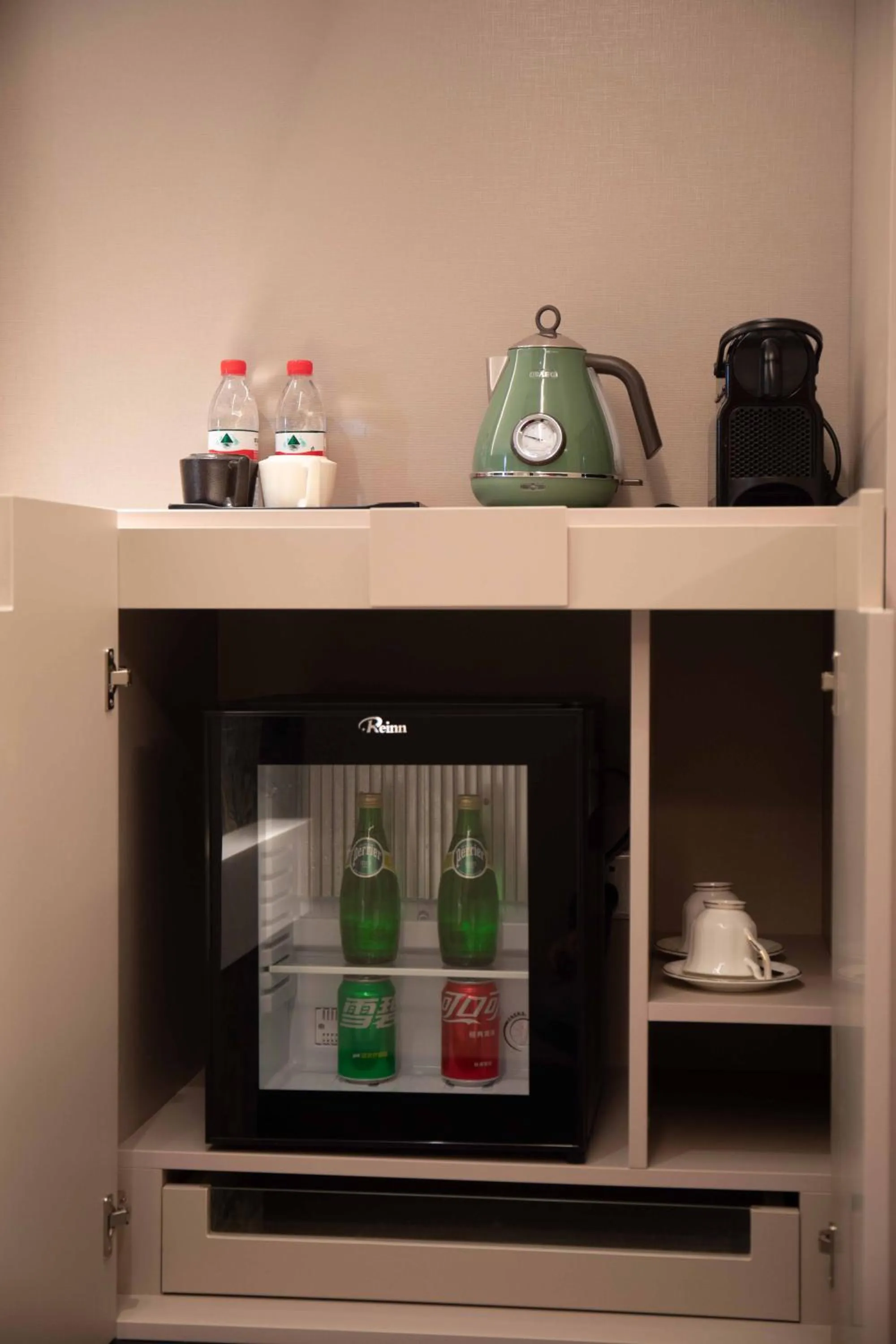 Seating area in JingLai Bushe Hotel Bund Nanjing West Road Shanghai