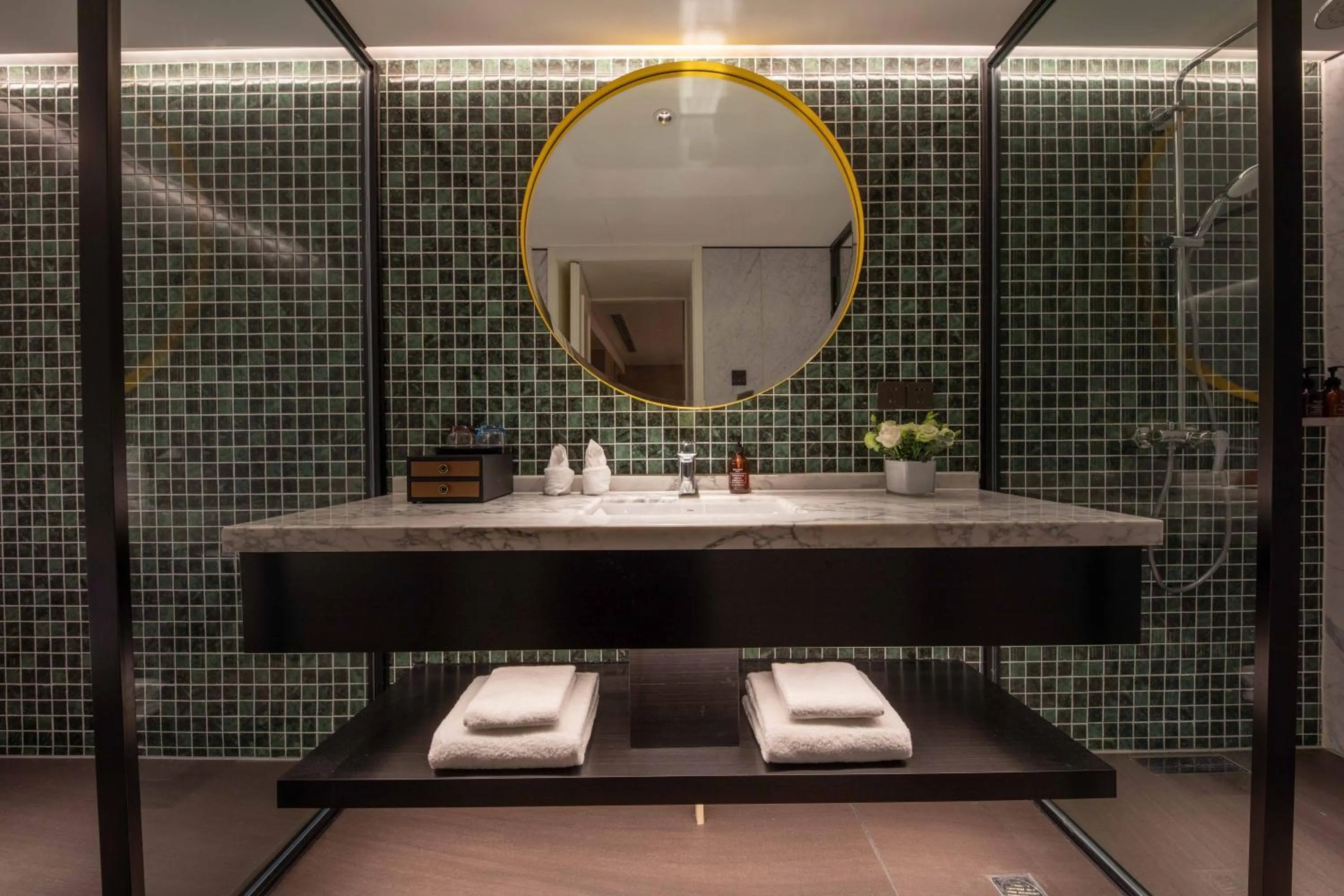 Toilet in JingLai Bushe Hotel Bund Nanjing West Road Shanghai