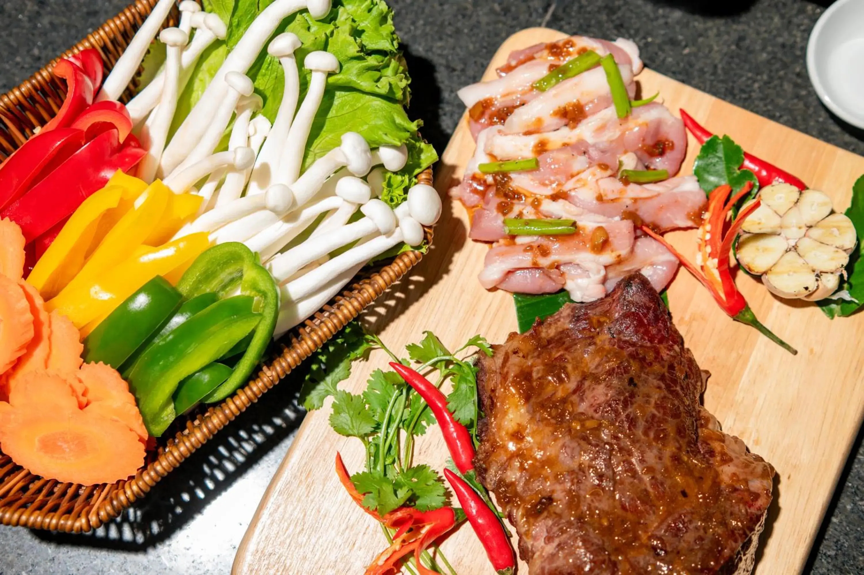 Food in The Sanctuary Residence Food in The Sanctuary Residence