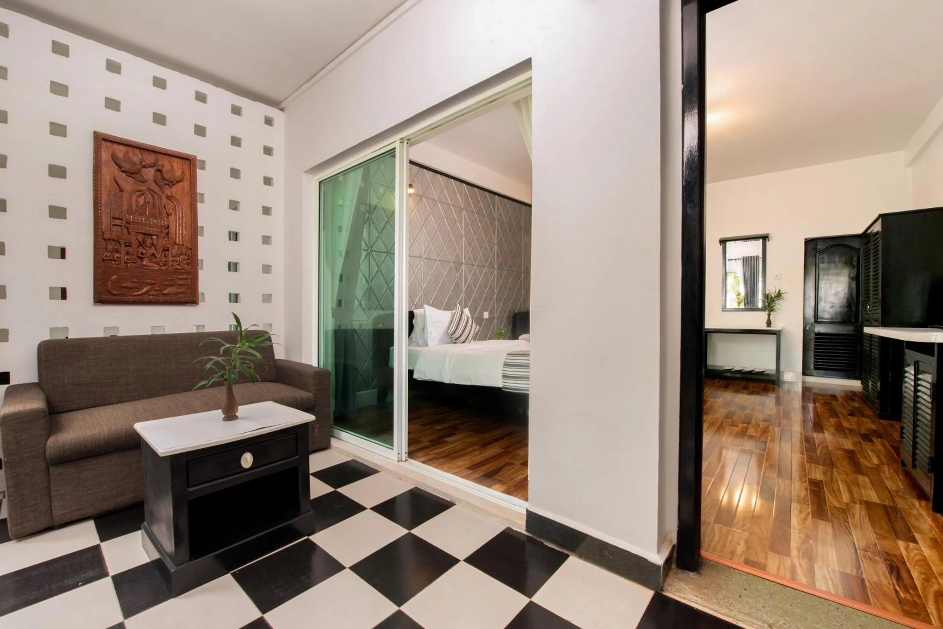 Bed in The Sanctuary Residence