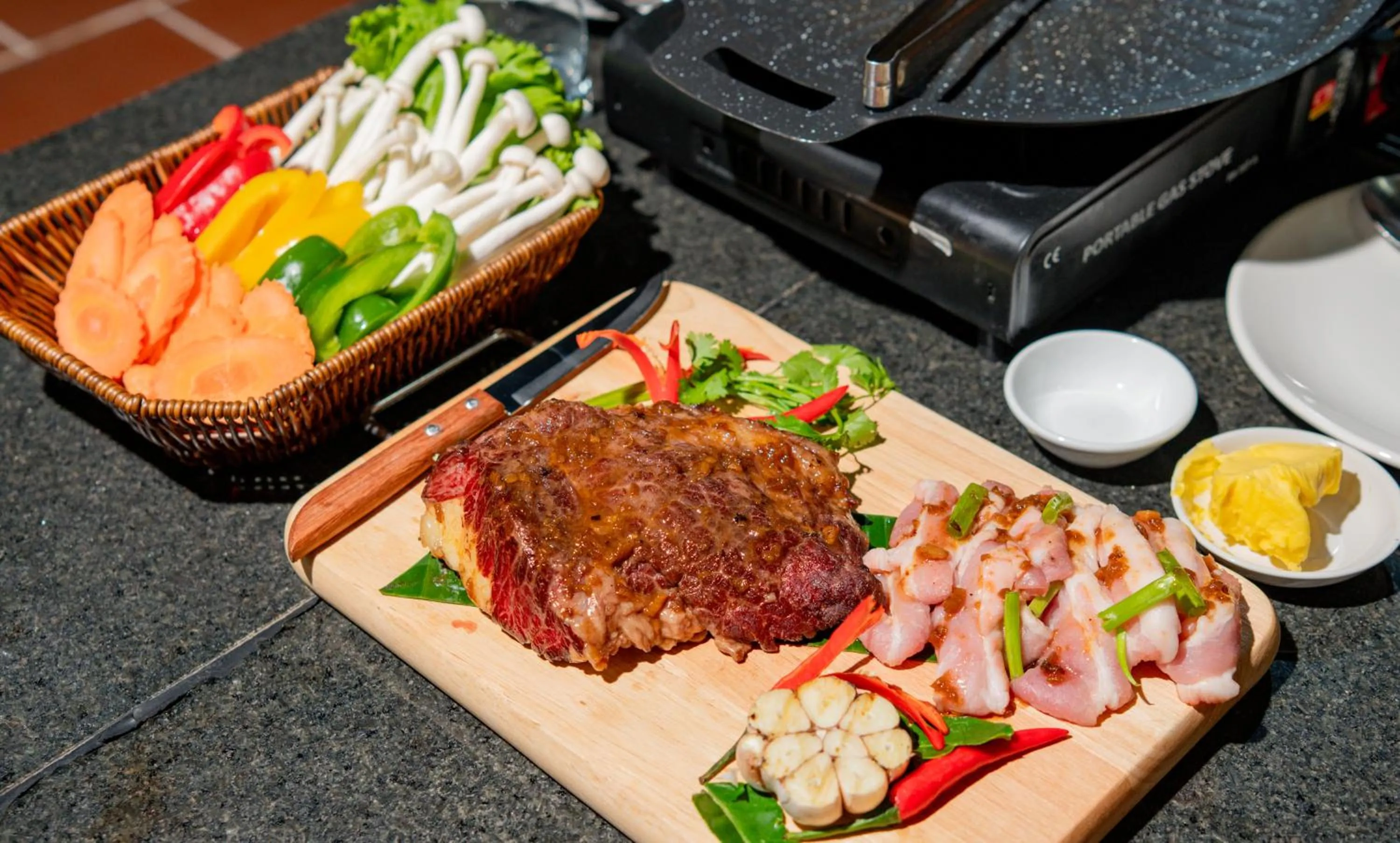 Dinner in The Sanctuary Residence