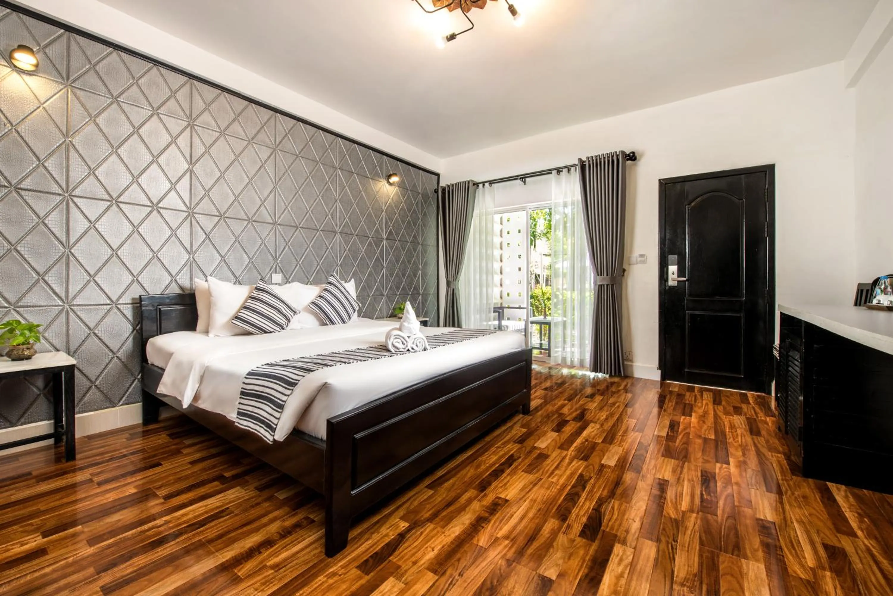 Bed in The Sanctuary Residence