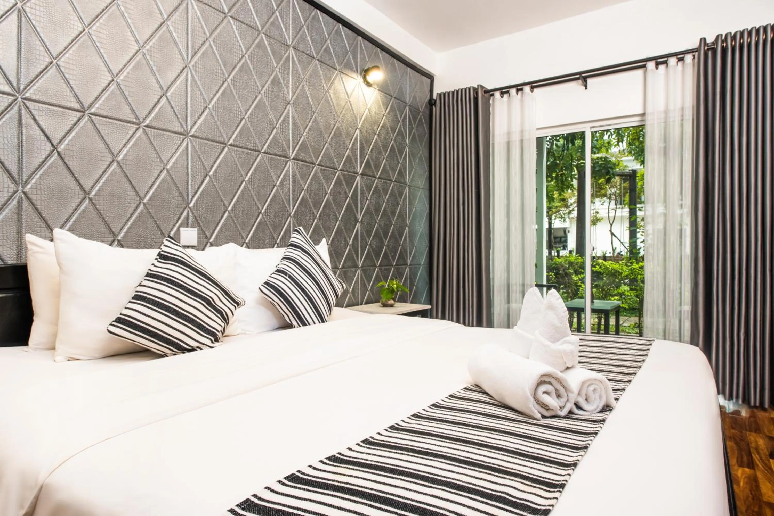 Bed in The Sanctuary Residence