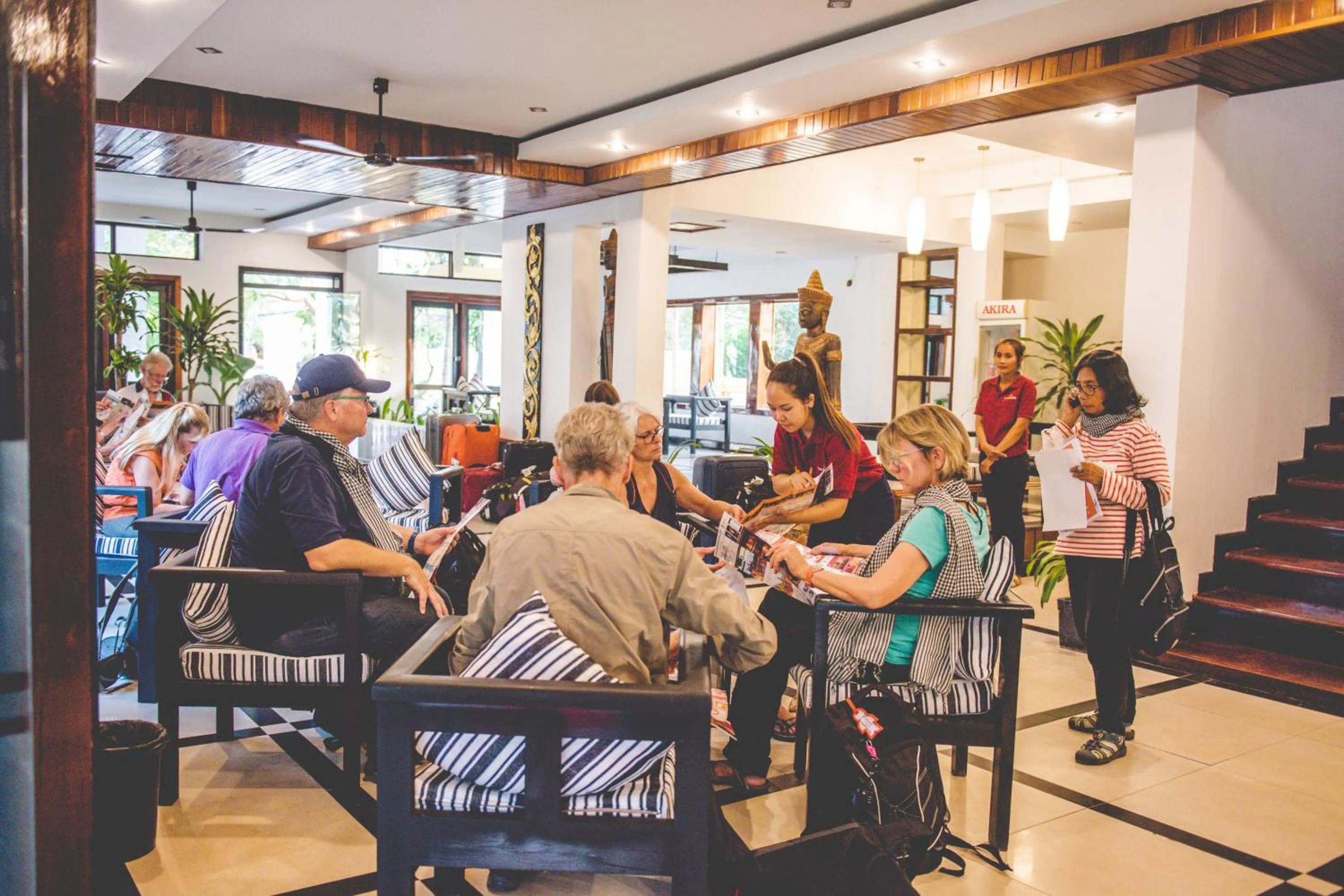 People in The Sanctuary Residence