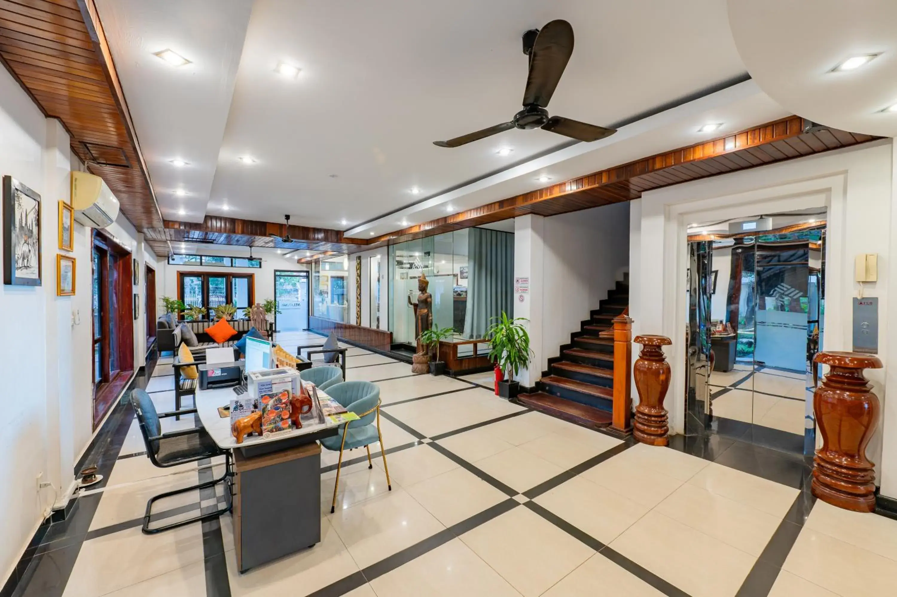 Lobby or reception in The Sanctuary Residence Lobby or reception in The Sanctuary Residence