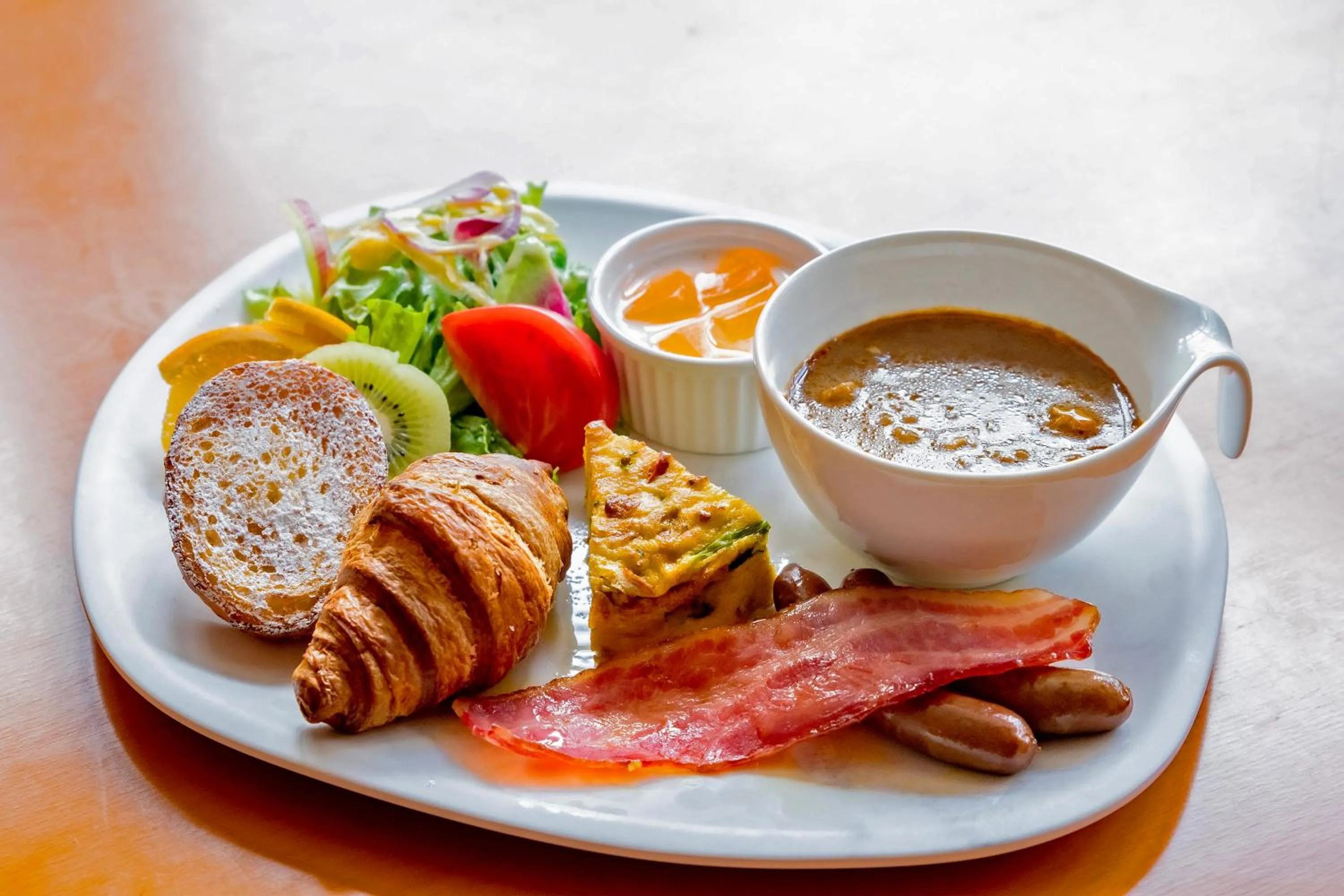 Breakfast in Asahidake Onsen Hotel Deer Valley