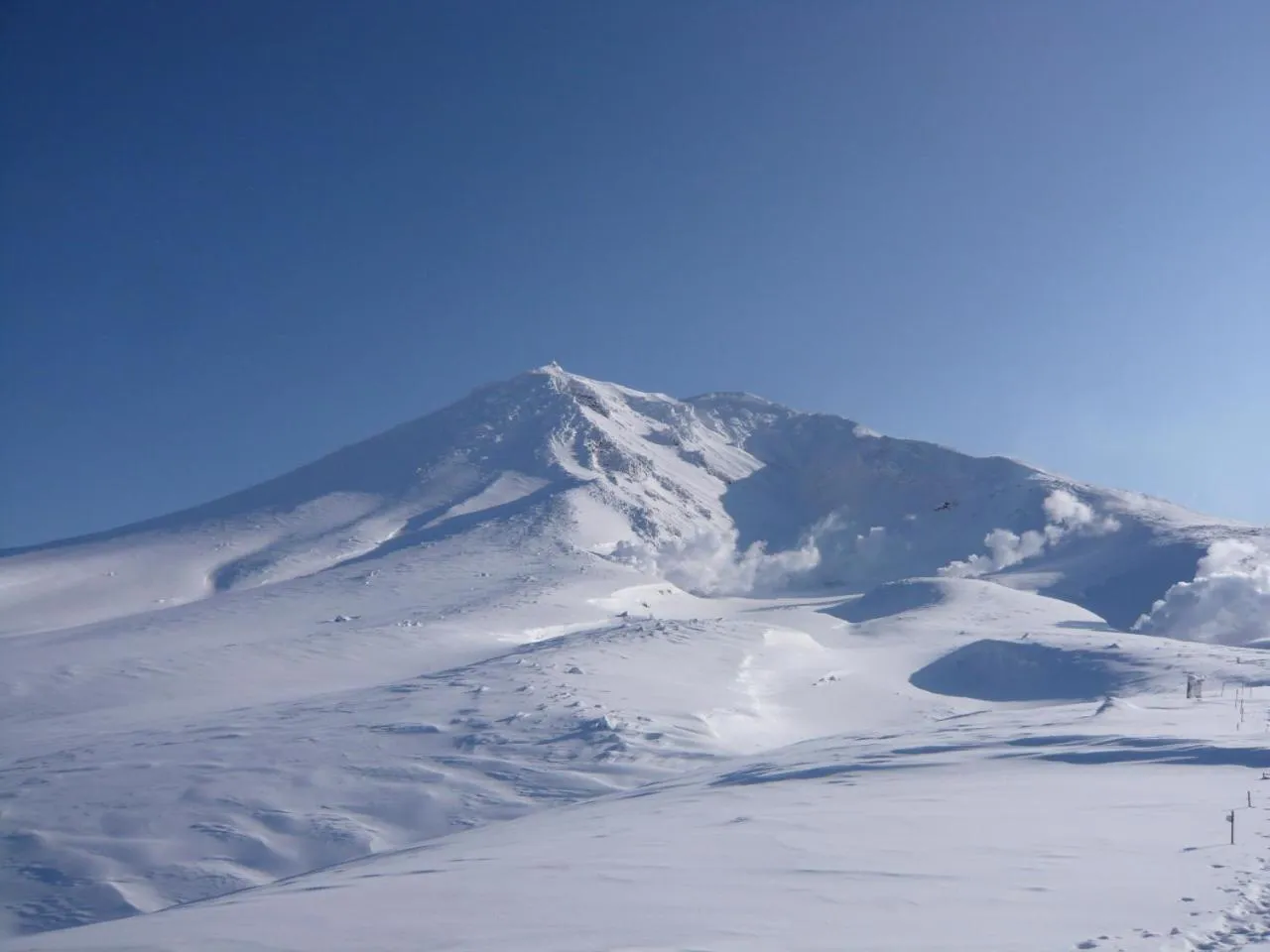 Natural landscape, Winter in Asahidake Onsen Hotel Deer Valley