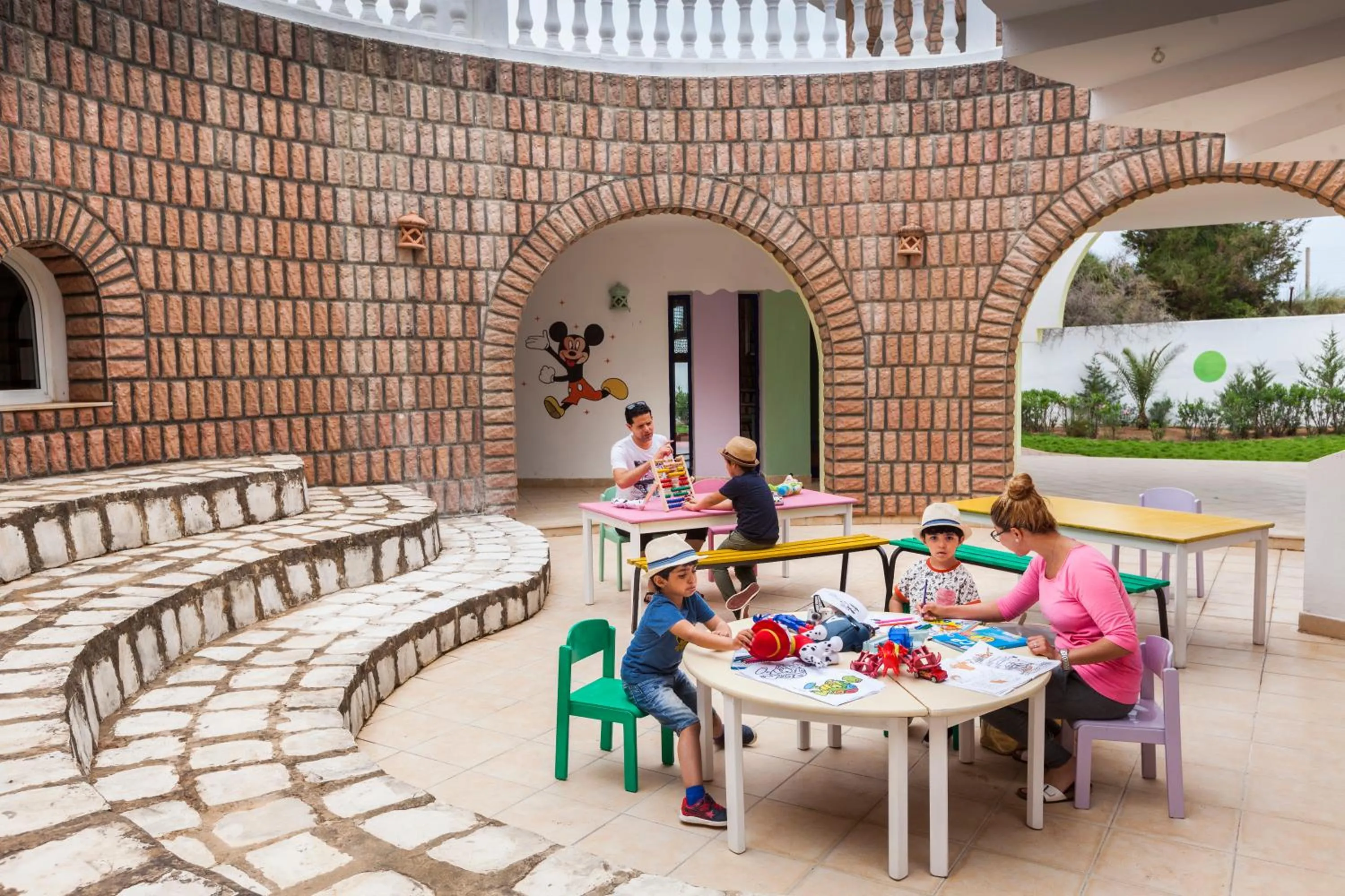 children in Thabraca Thalasso & Diving