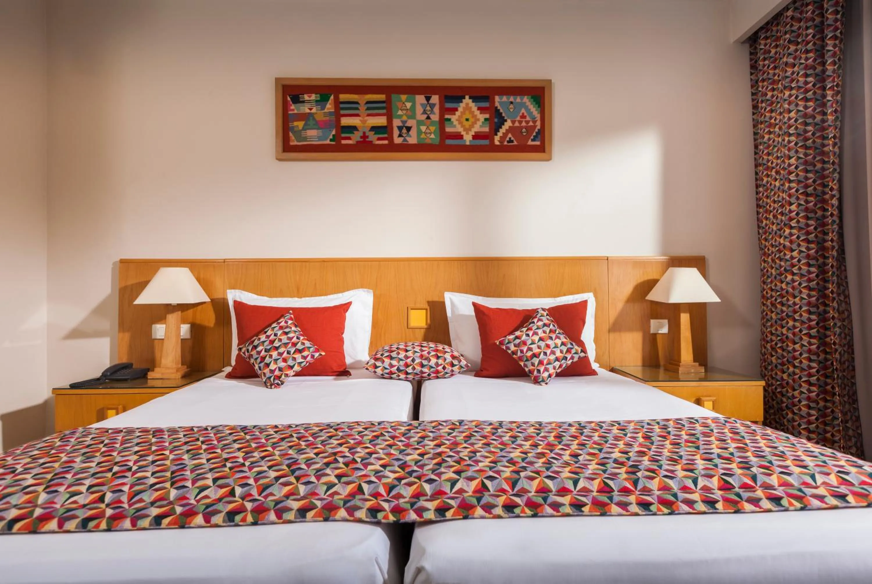 Bed in Thabraca Thalasso & Diving